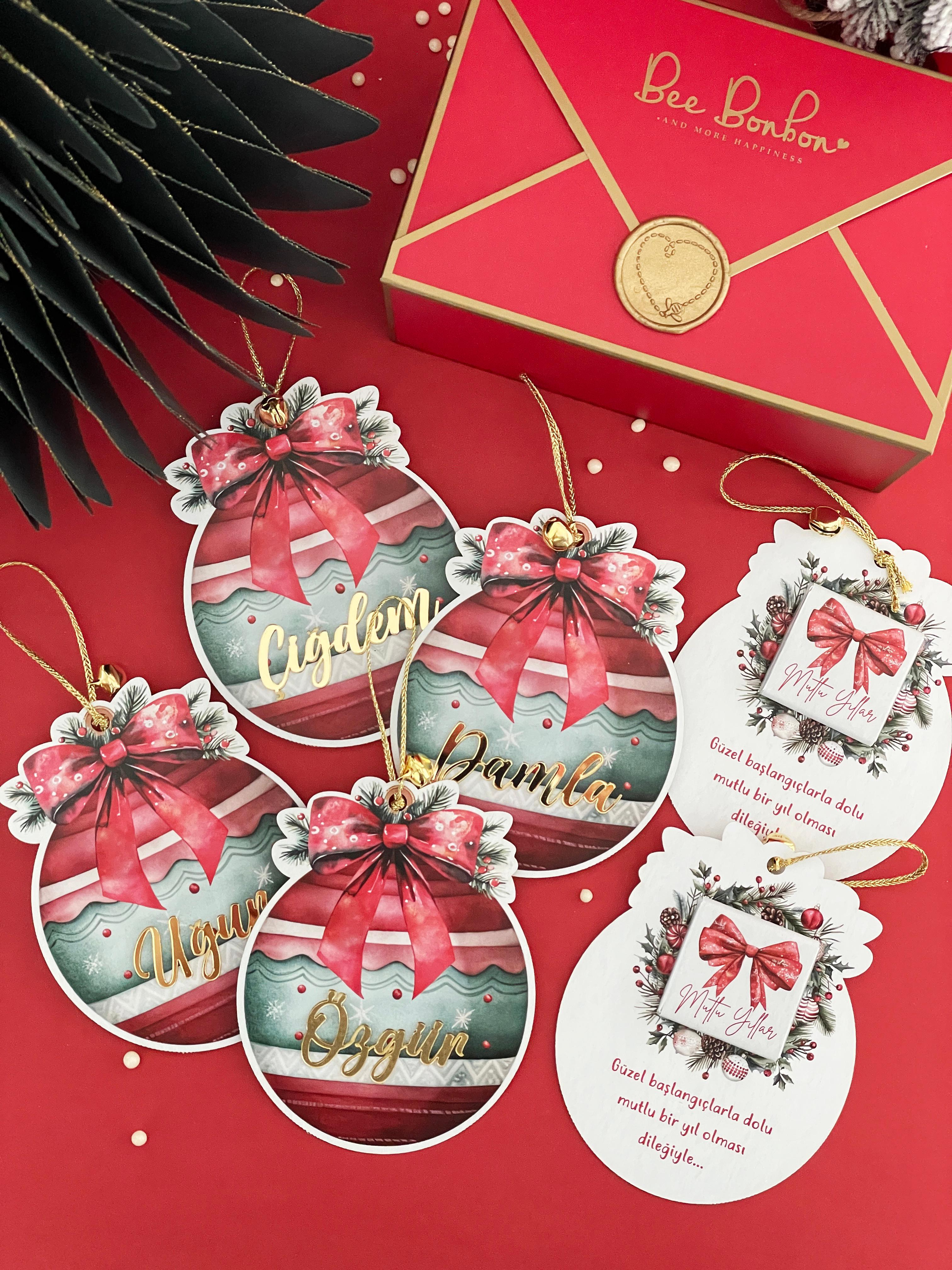 Ornaments Ağaç Süsü Çikolata Seti