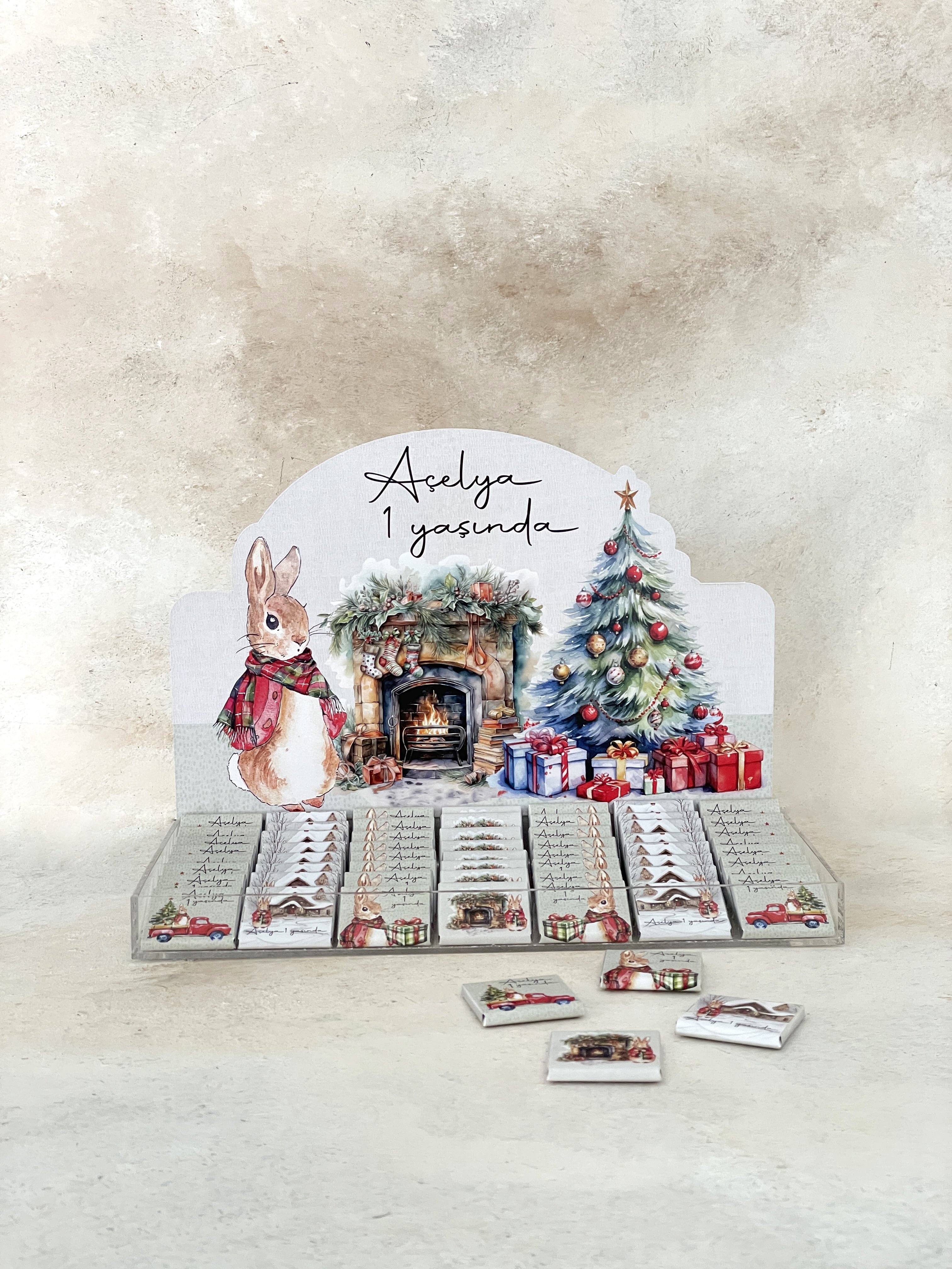 Peter Rabbit Christmas Madlen Çikolata