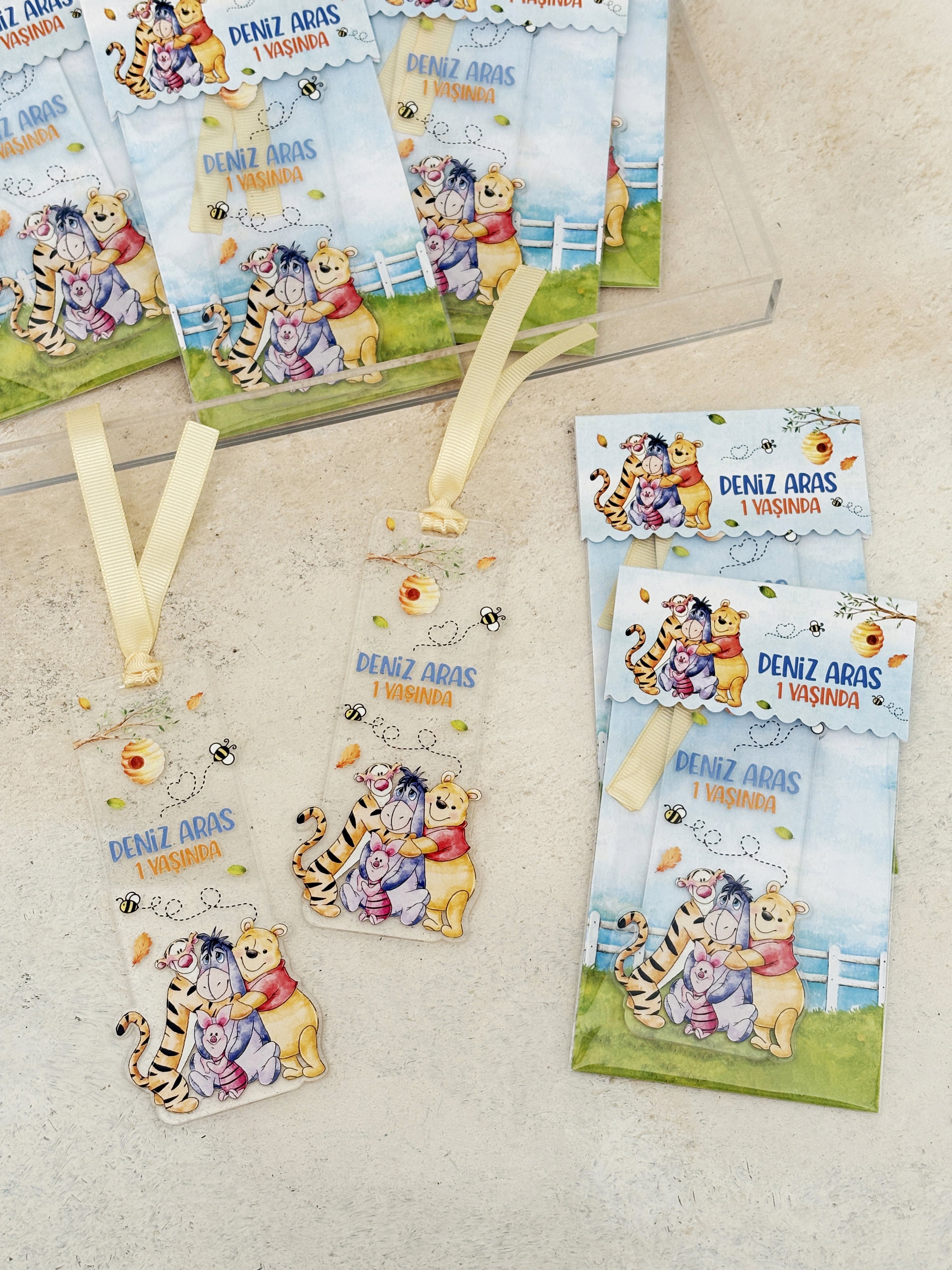 Winnie The Pooh & Friends Pleksi Kitap Ayracı