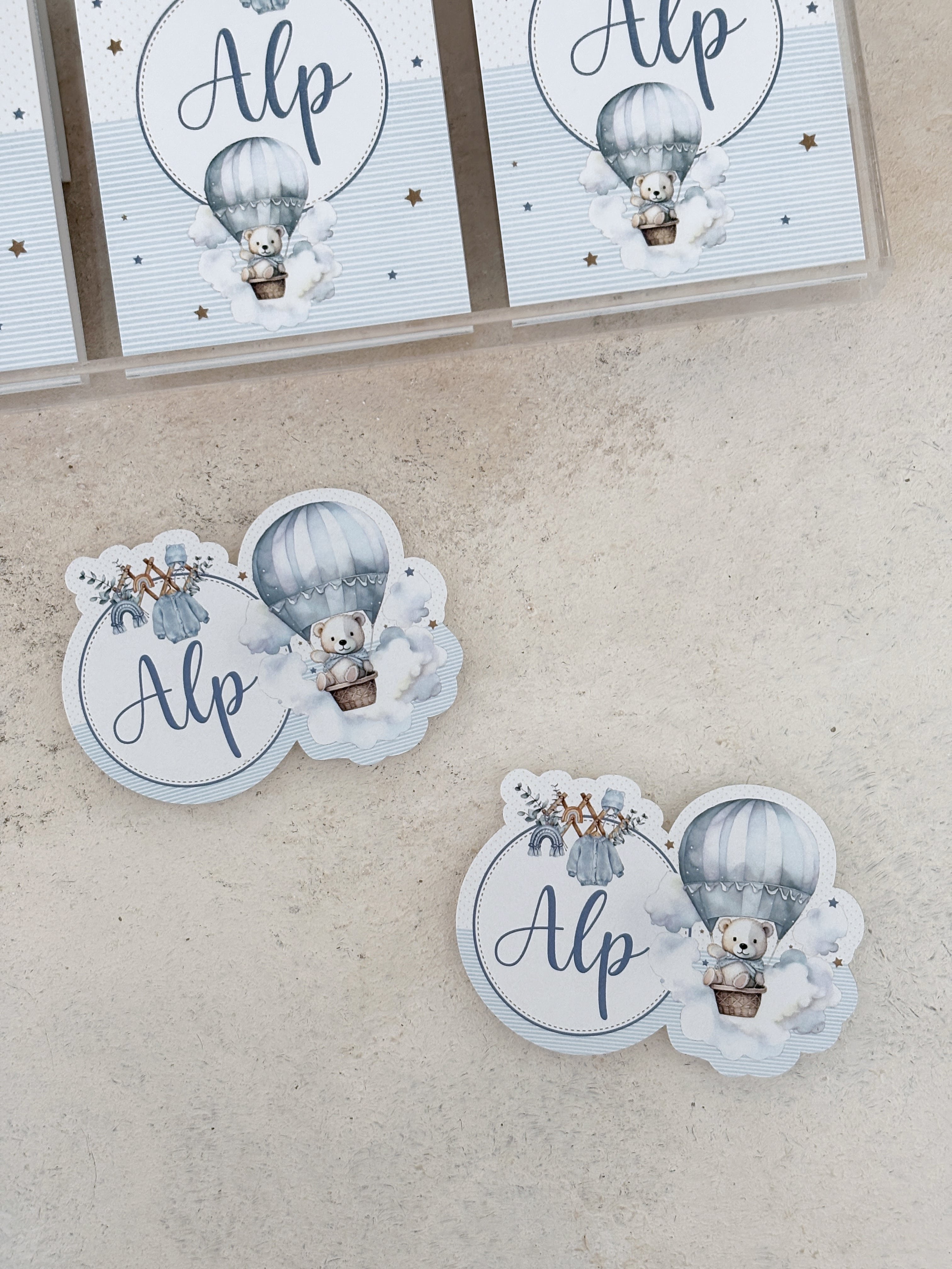 Bear Dreams Dusty Pleksi Magnet ve Kılıfı