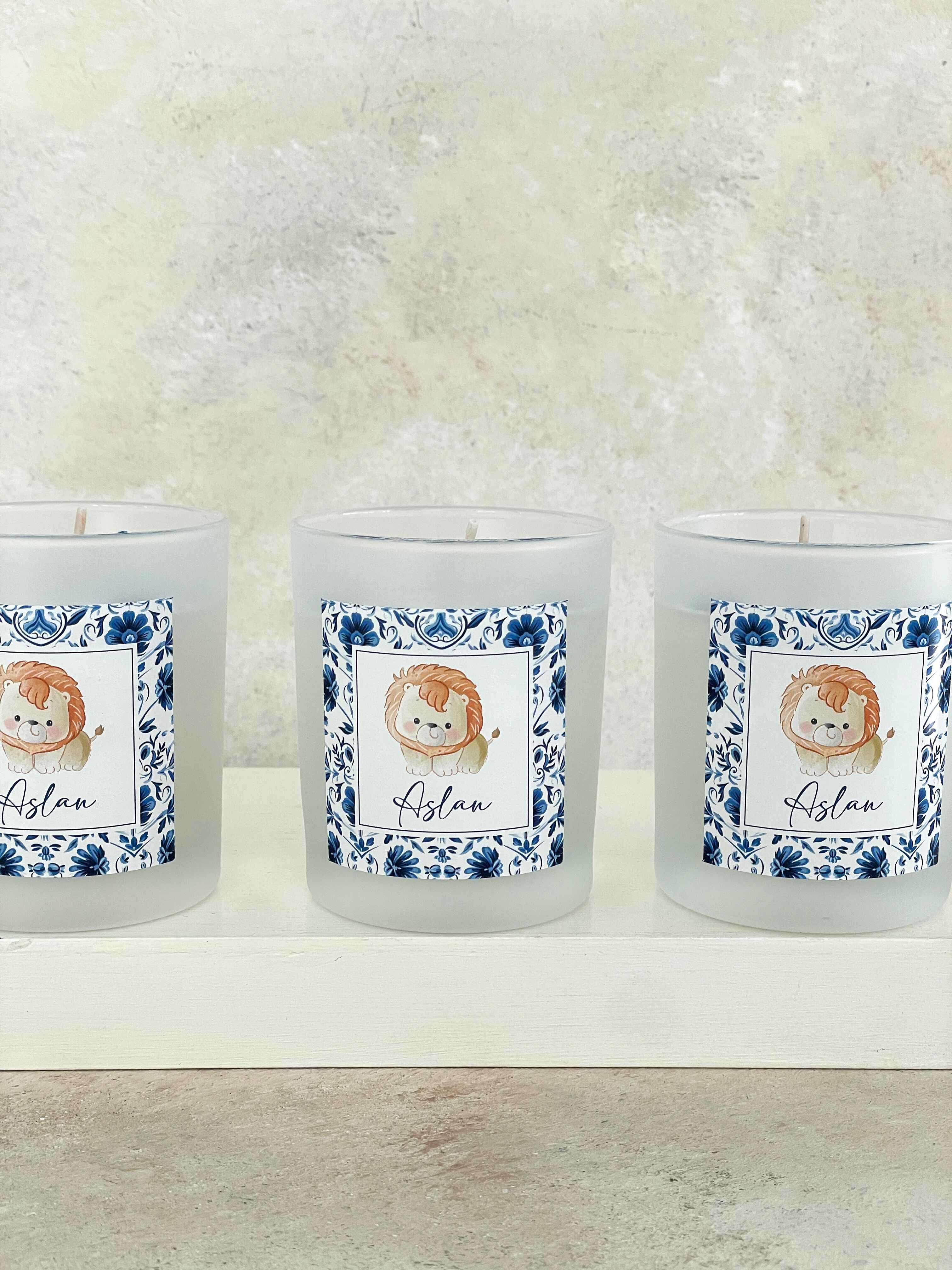 Bleu Blanc Lion Mum ve Kutusu