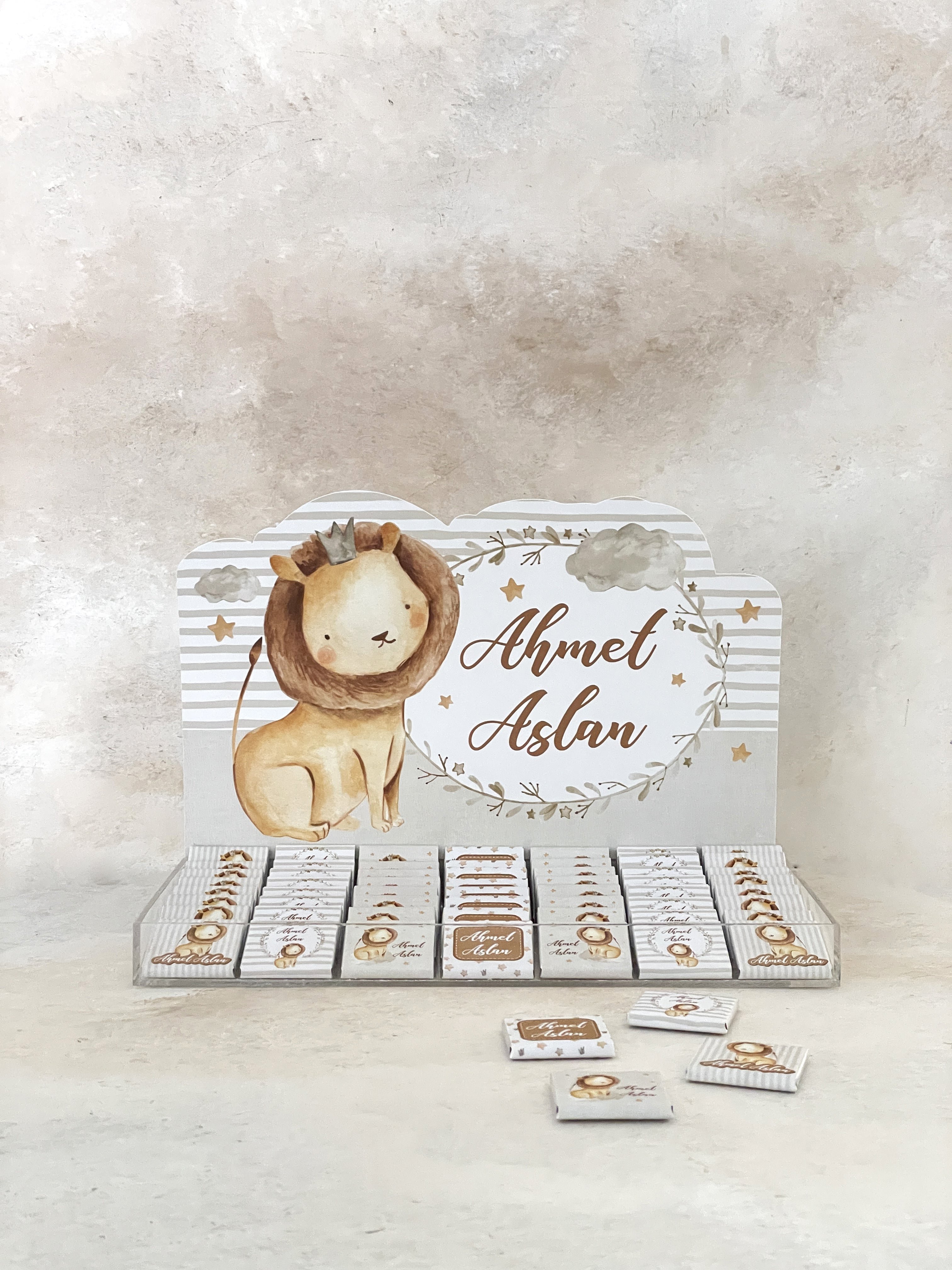 Sweet Lion Brown Madlen Çikolata