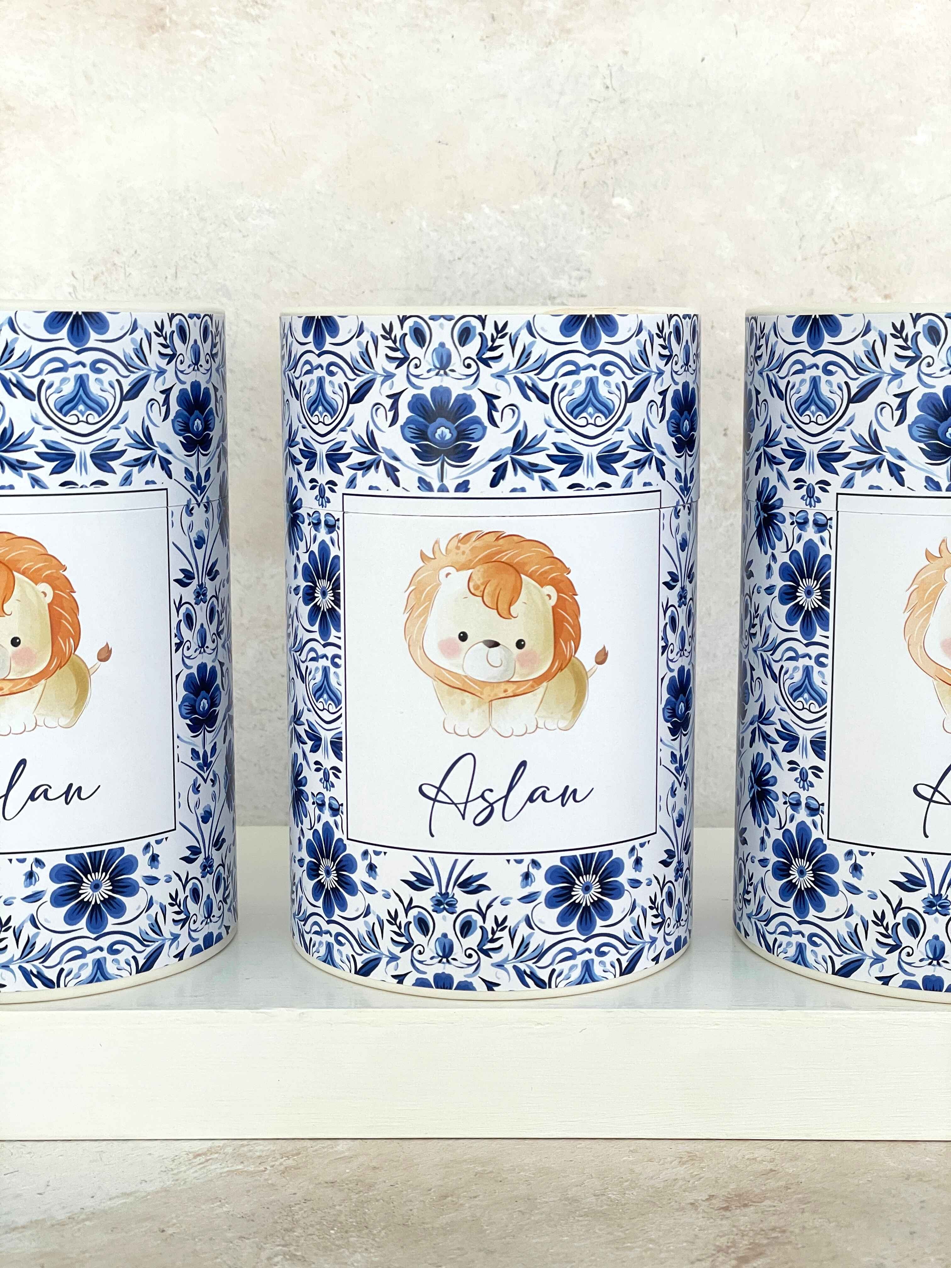 Bleu Blanc Lion Mum ve Kutusu