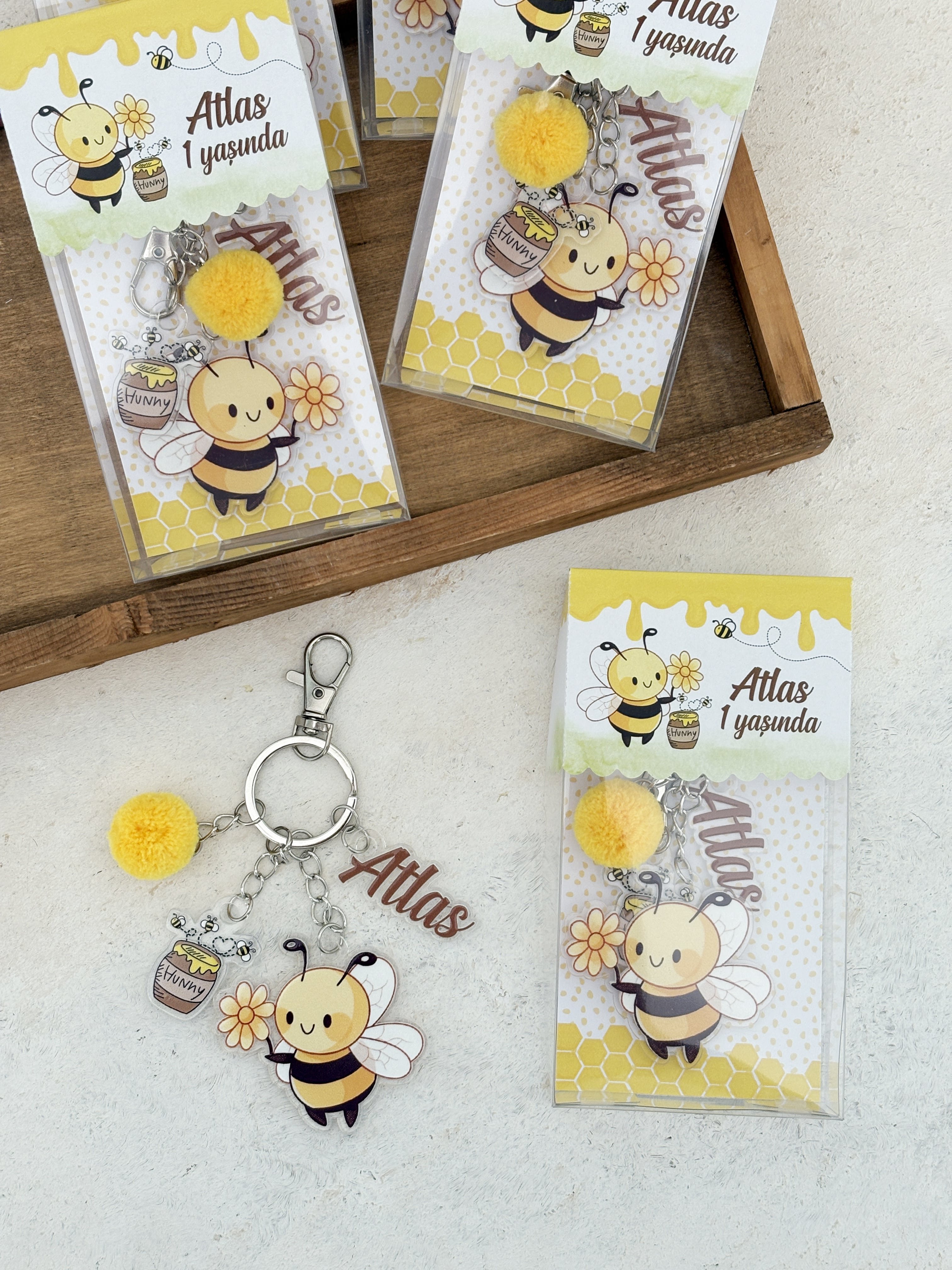 Little Bees Anahtarlık ve Kutusu