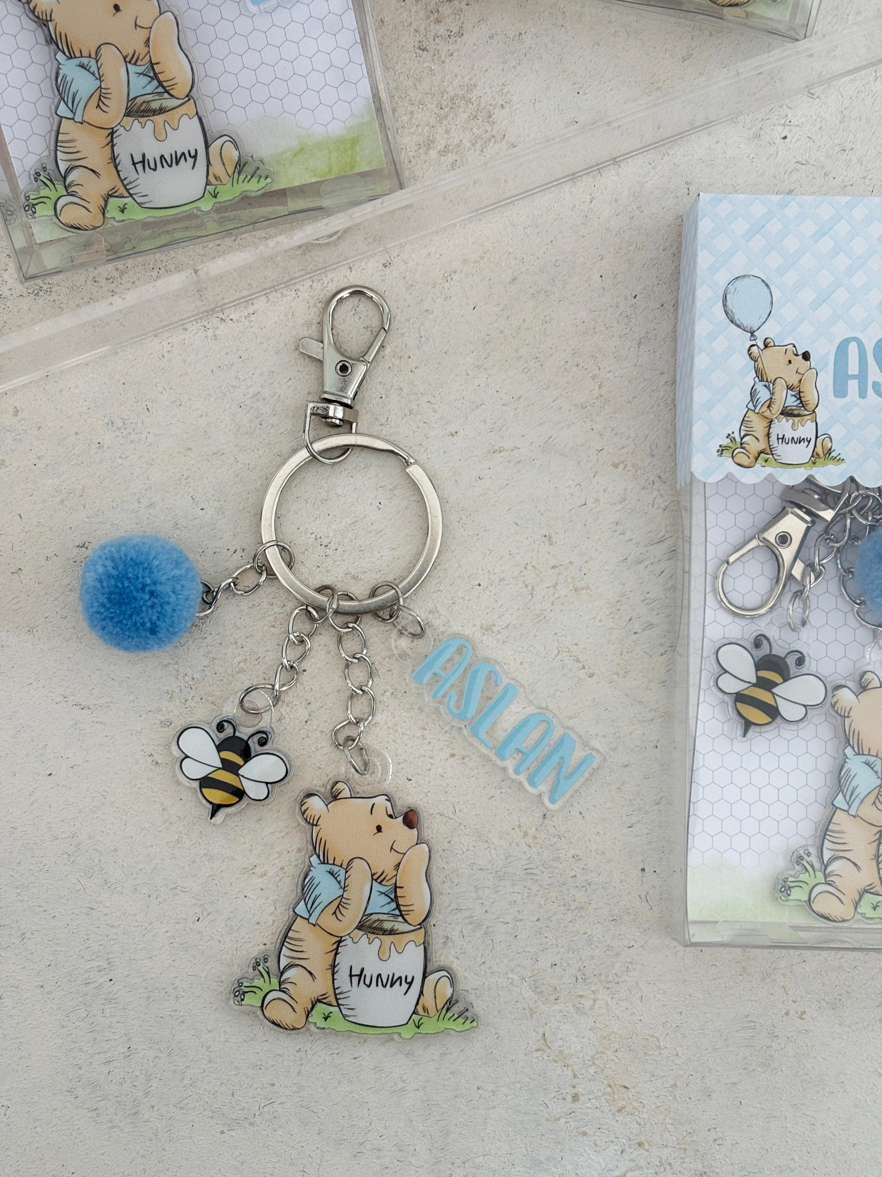 Winnie The Pooh Sketch Anahtarlık ve Kutusu