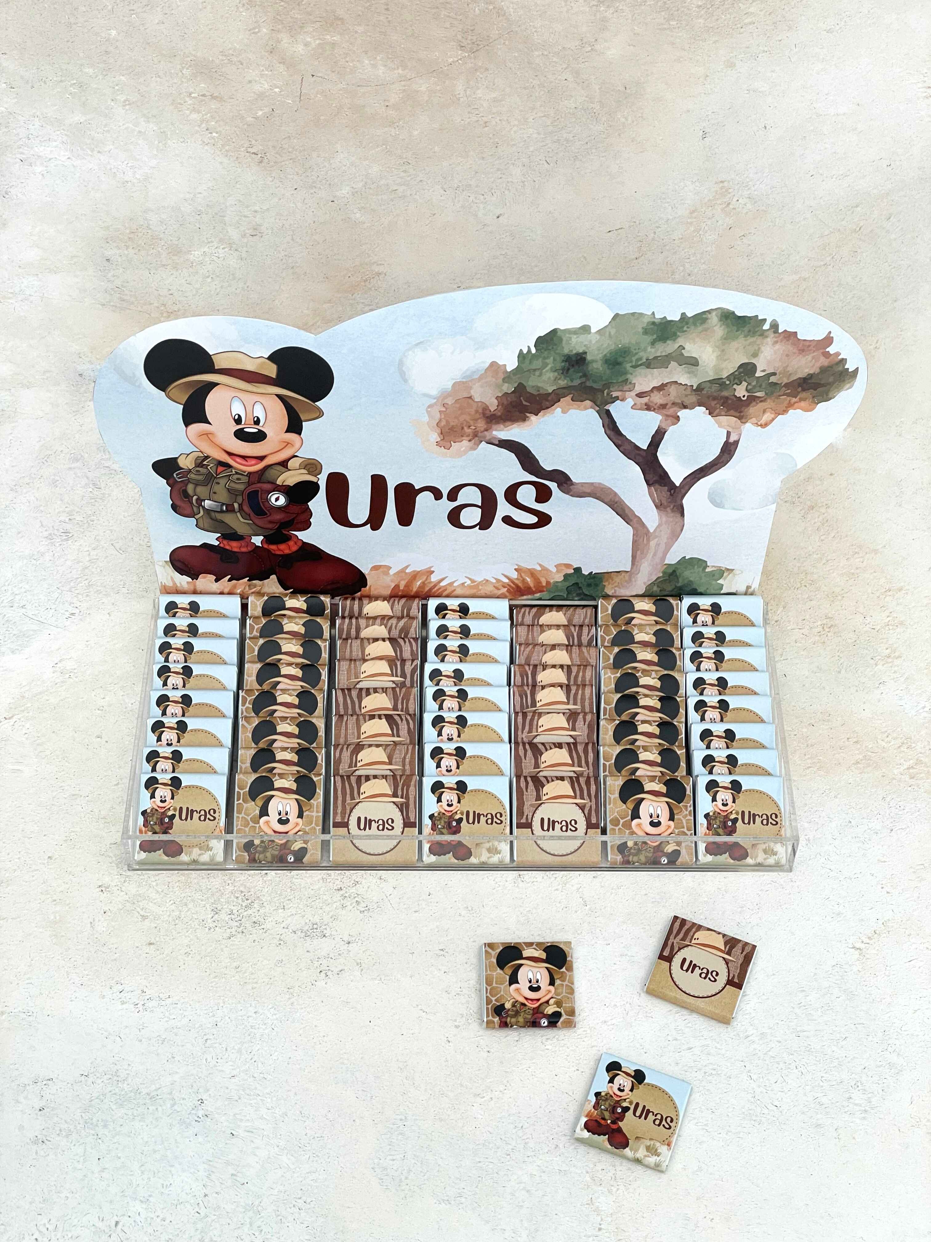 Safari Mickey Madlen Çikolata