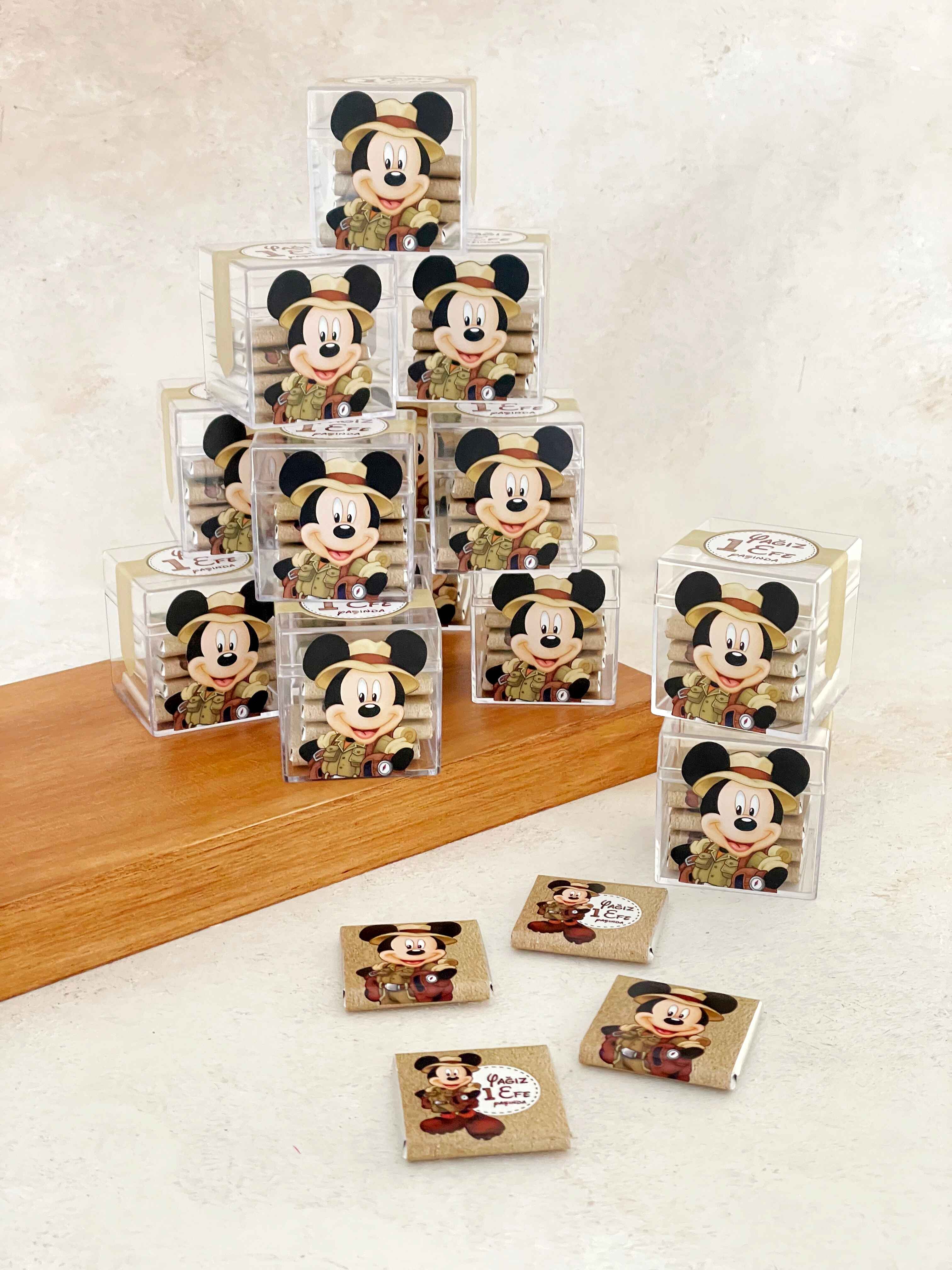 Safari Mickey Mika Çikolata Küpü