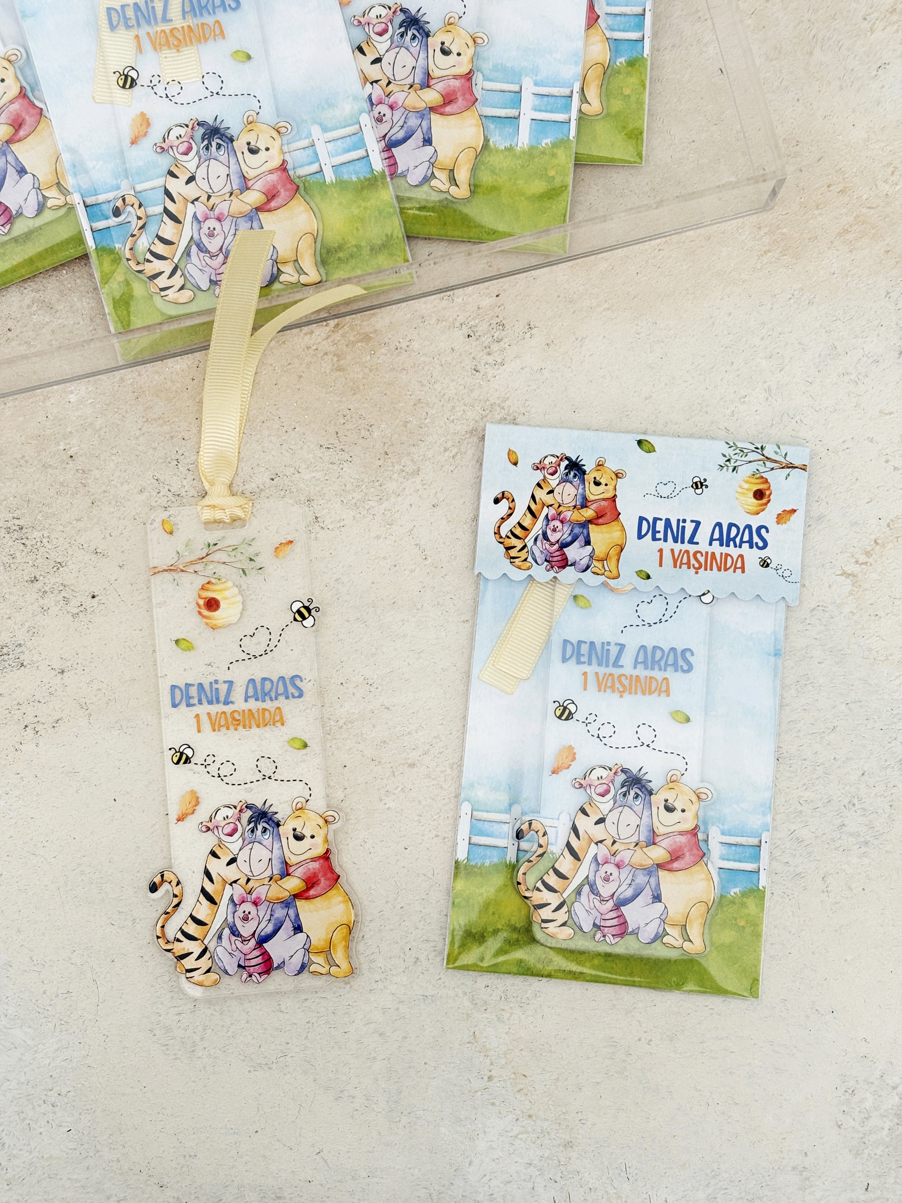 Winnie The Pooh & Friends Pleksi Kitap Ayracı