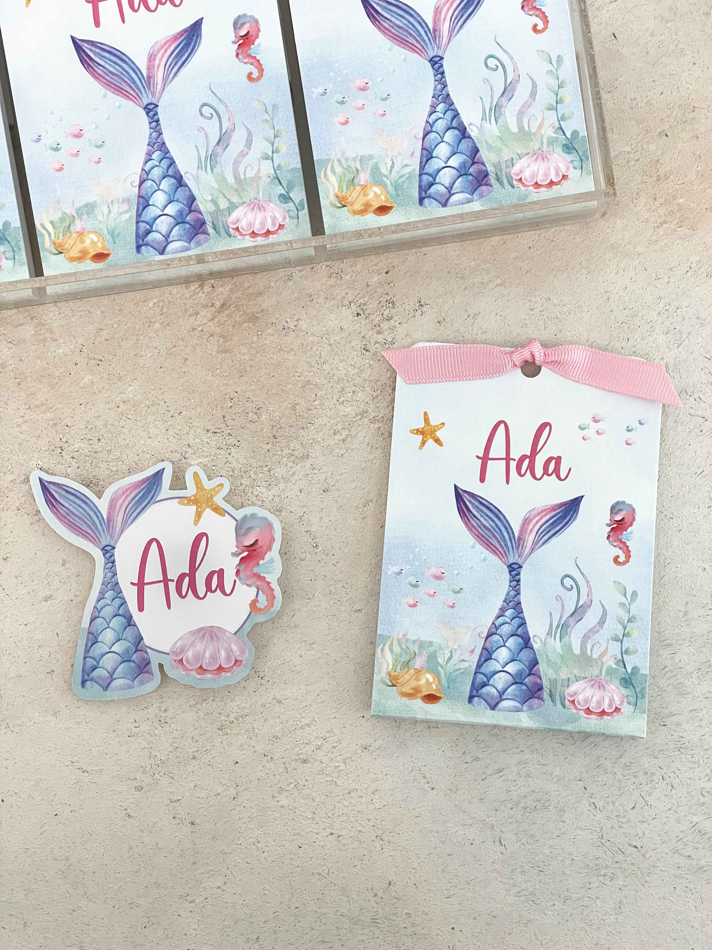 Mermaid Tail Pleksi Magnet ve Kılıfı