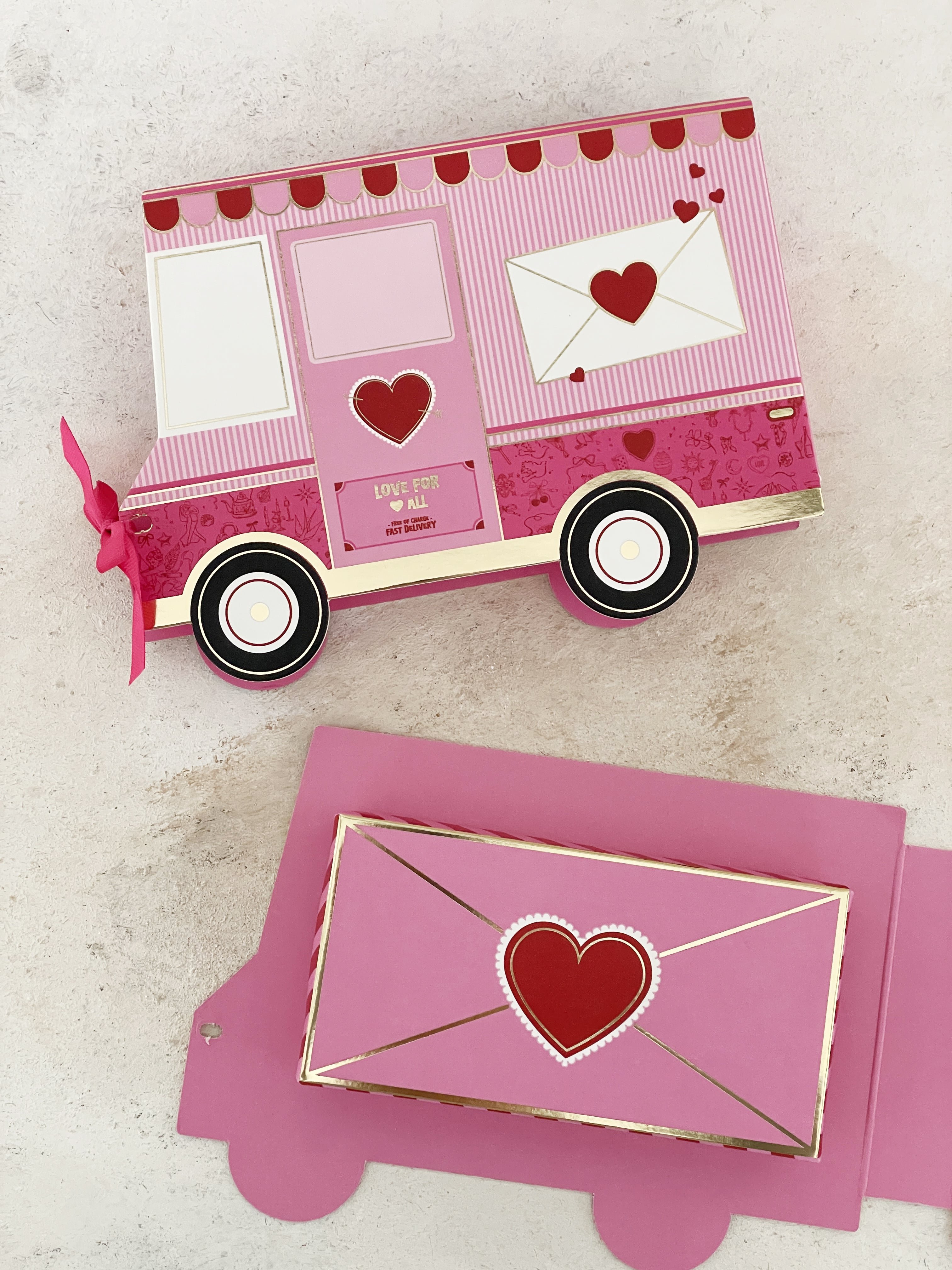"Mesajlı" Love Truck Çikolata Seti