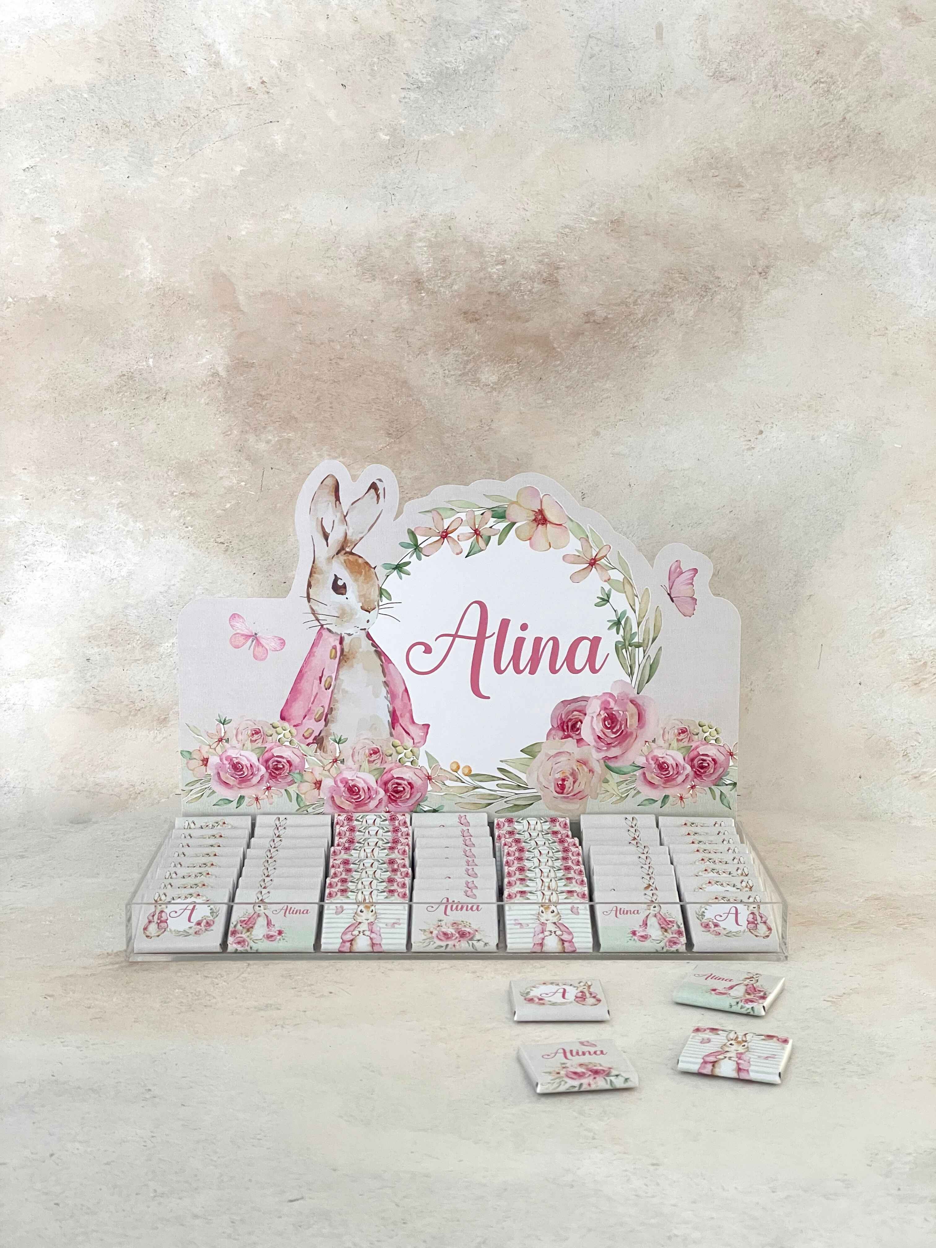 Peter Rabbit & Flowers Madlen Çikolata