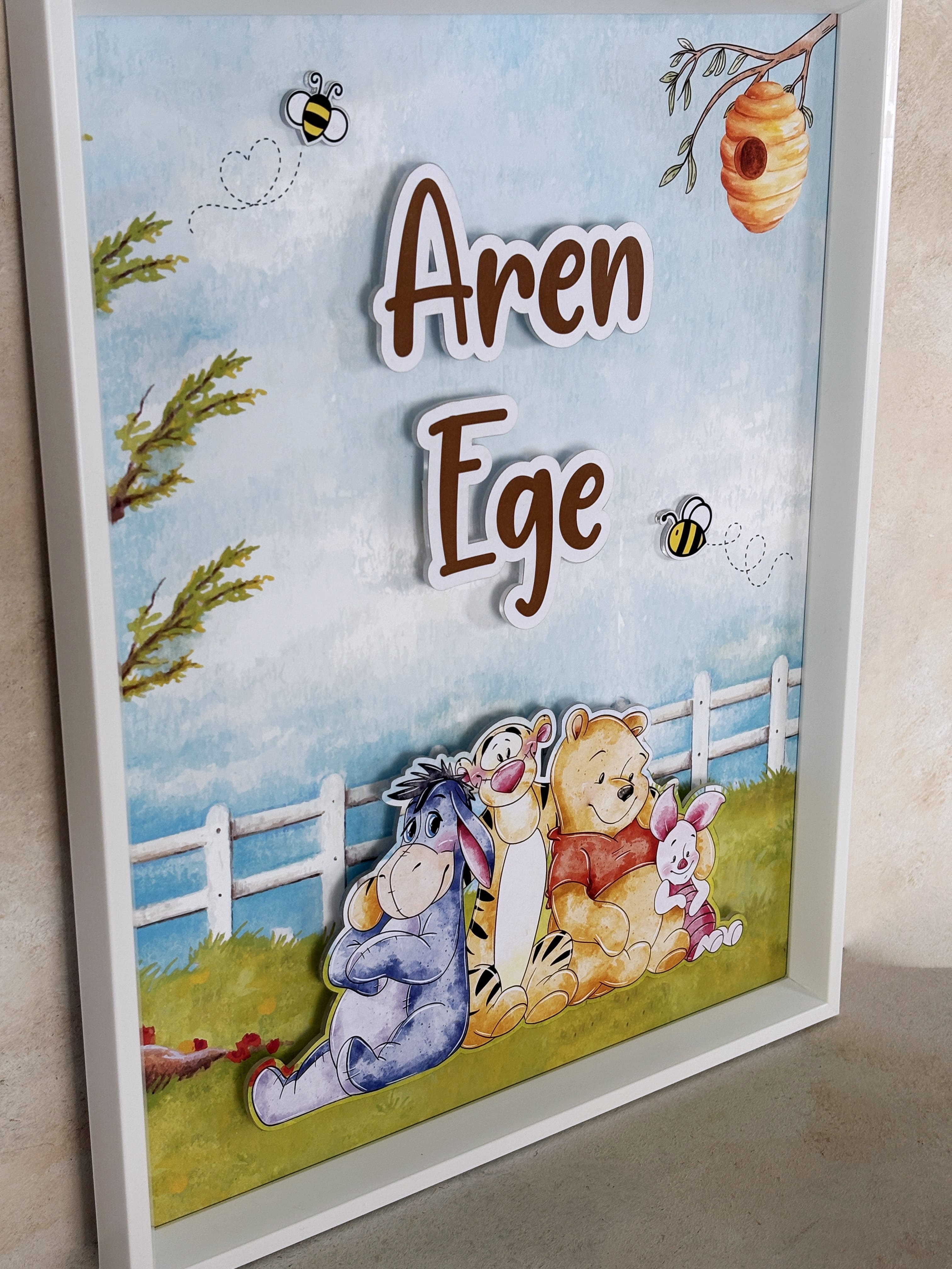 Winnie The Pooh & Friends Kapı Süsü