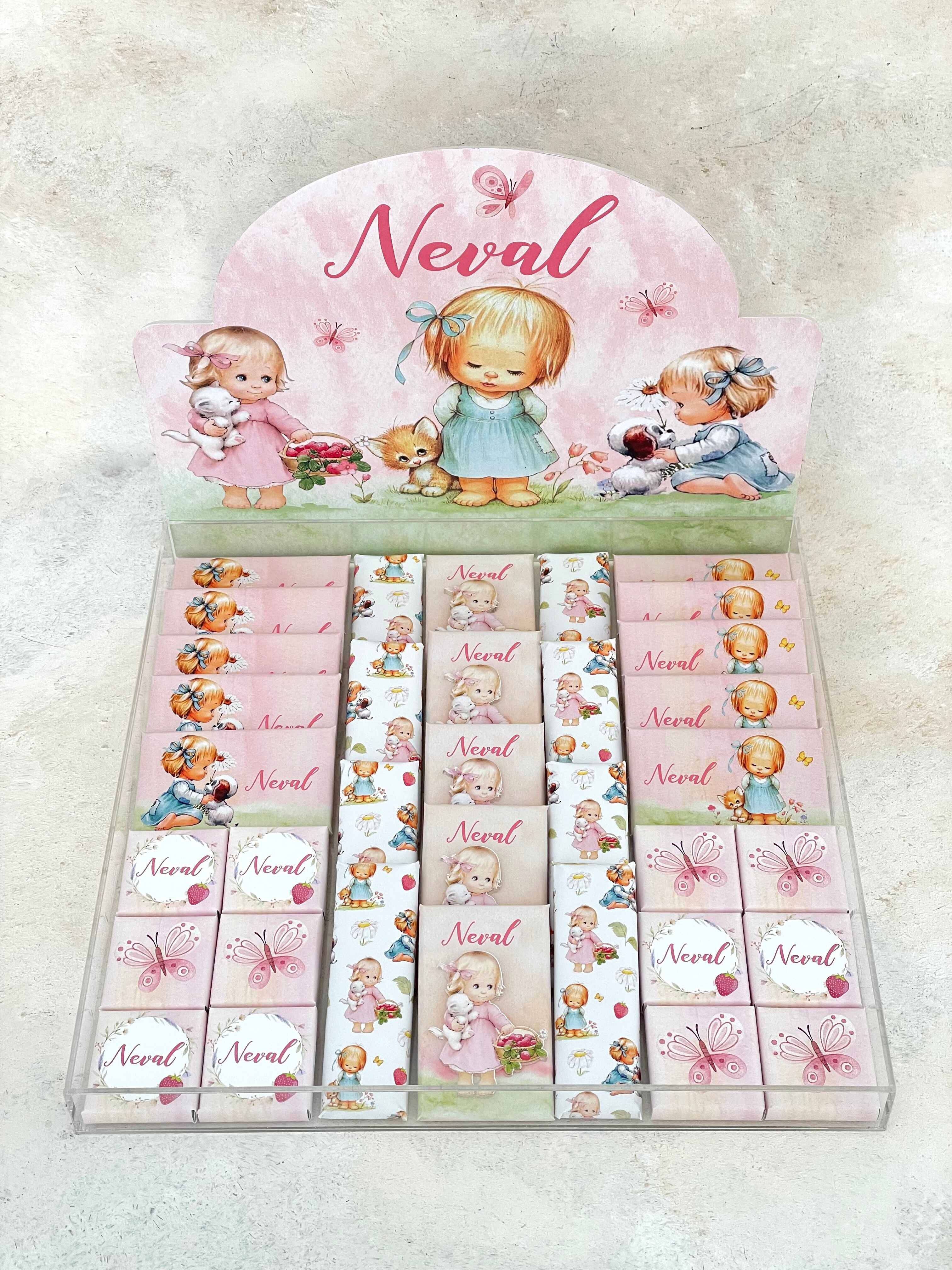 Vintage Baby Çikolata Seti