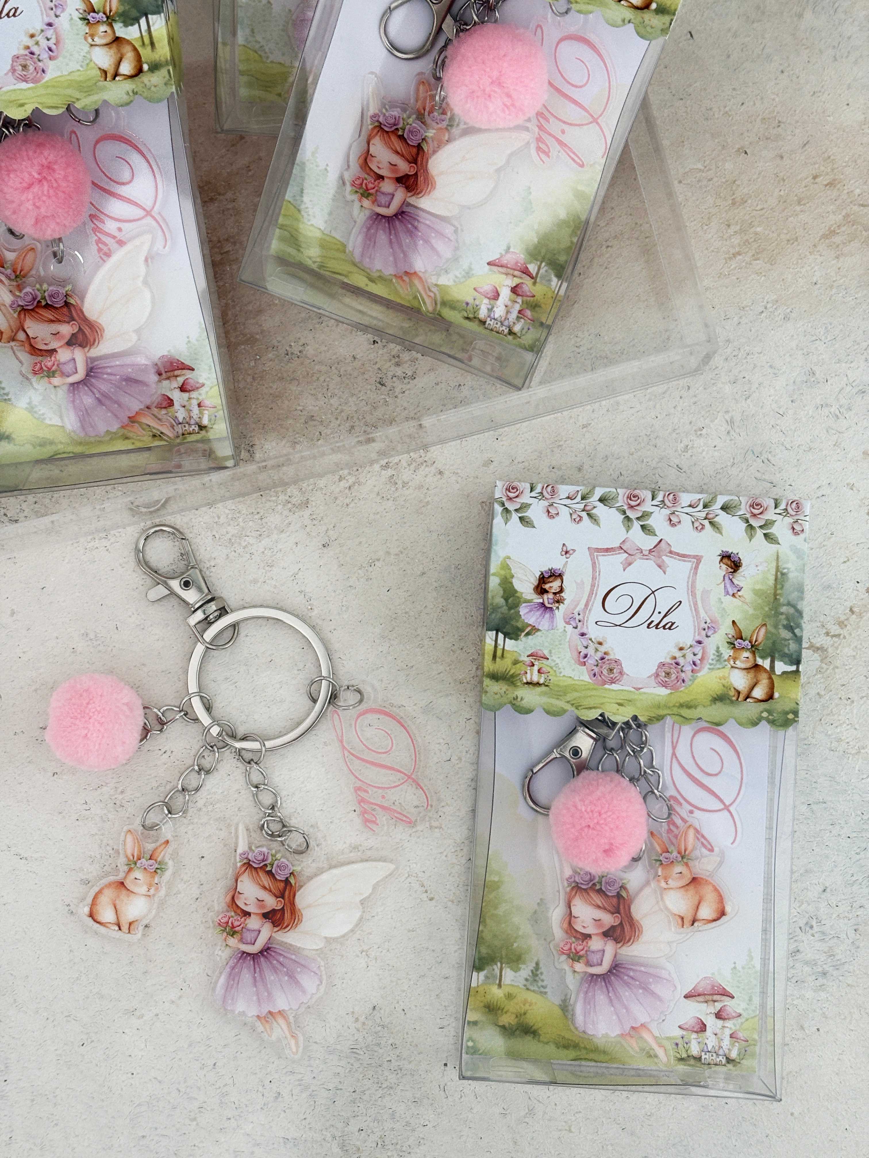 Magic Fairy Garden Anahtarlık ve Kutusu