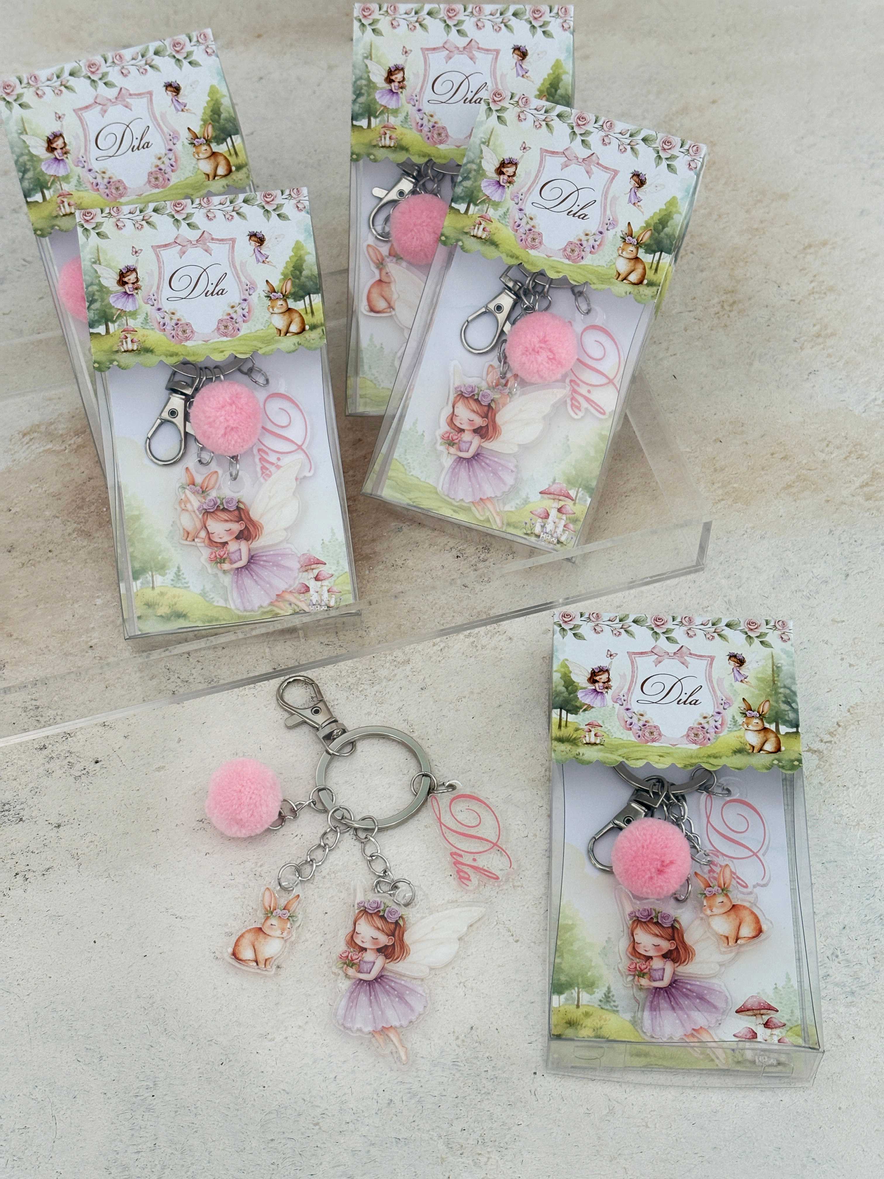 Magic Fairy Garden Anahtarlık ve Kutusu