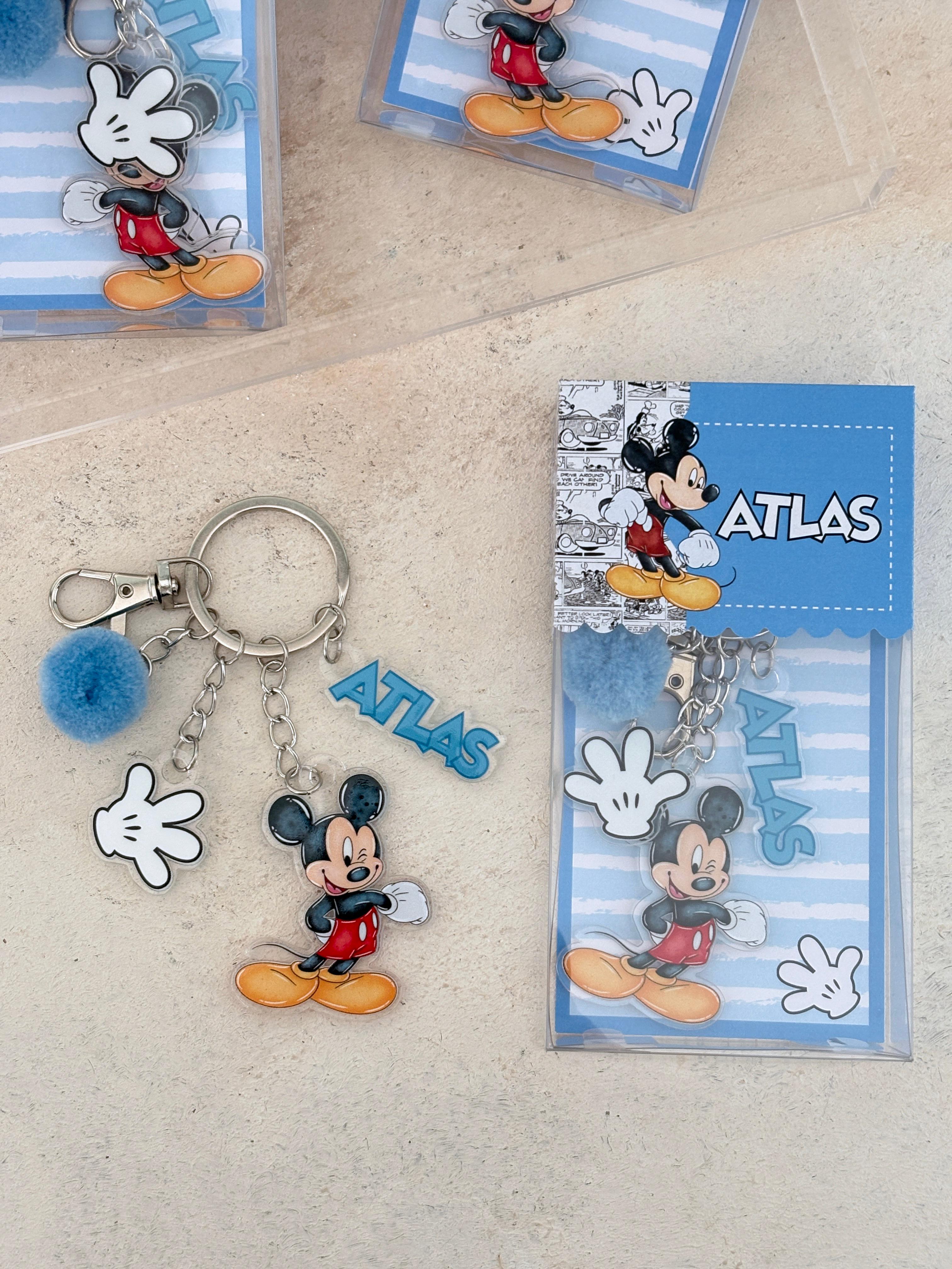 Mickey Mouse Anahtarlık ve Kutusu