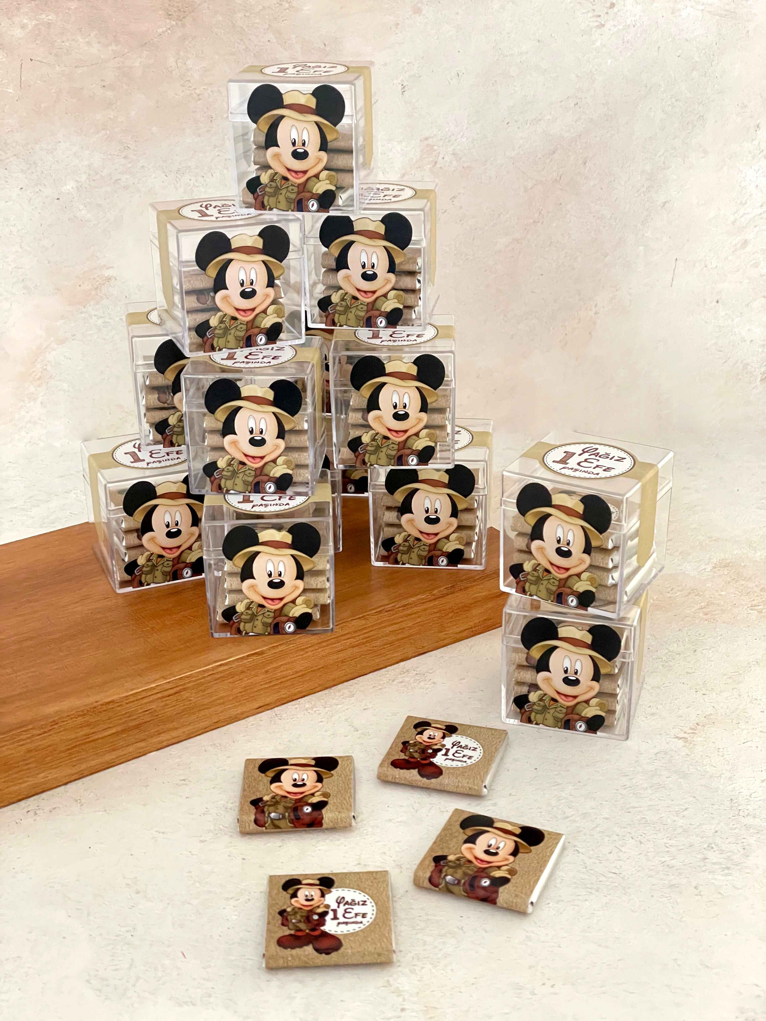 Safari Mickey Mika Çikolata Küpü