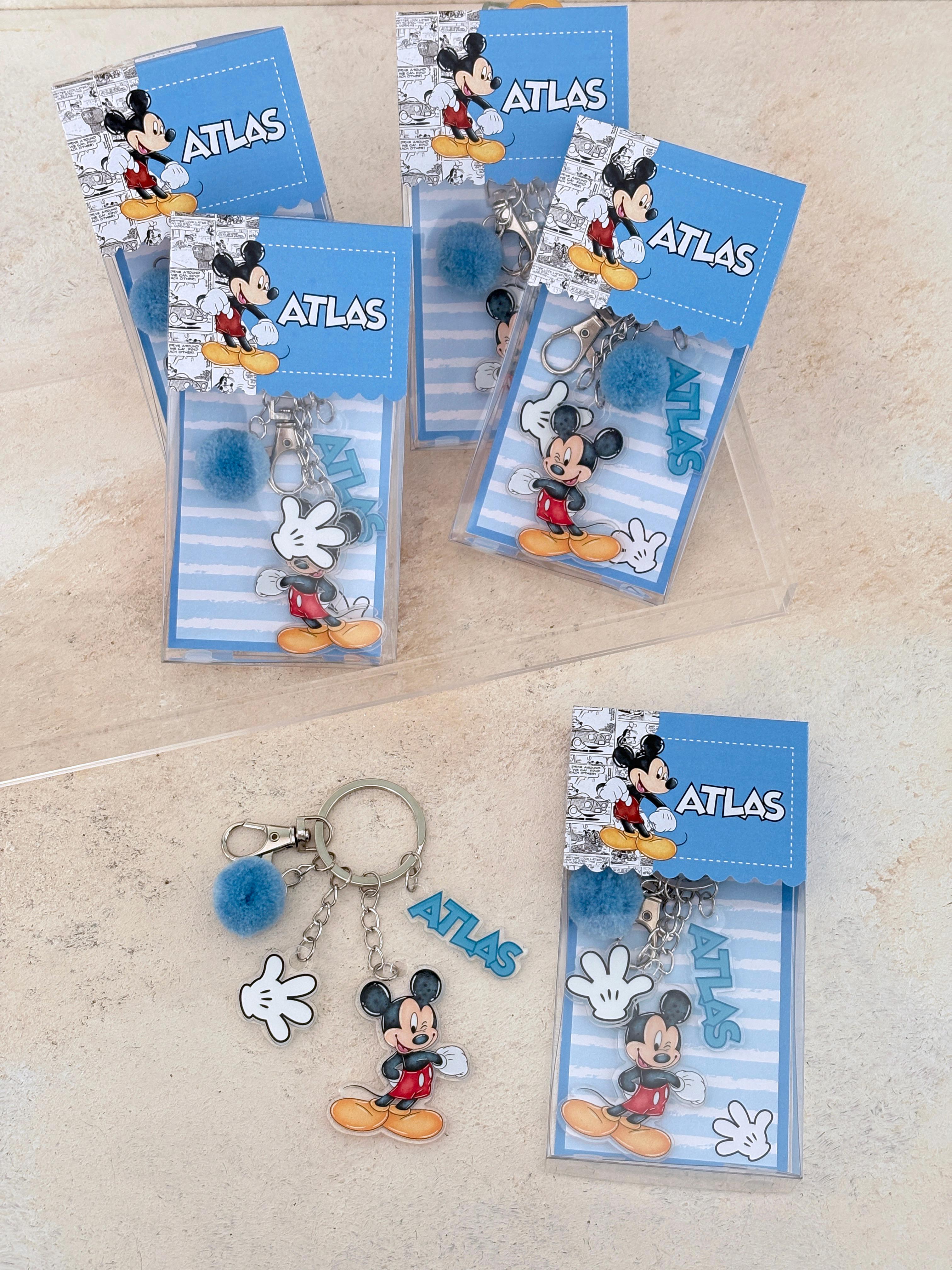 Mickey Mouse Anahtarlık ve Kutusu