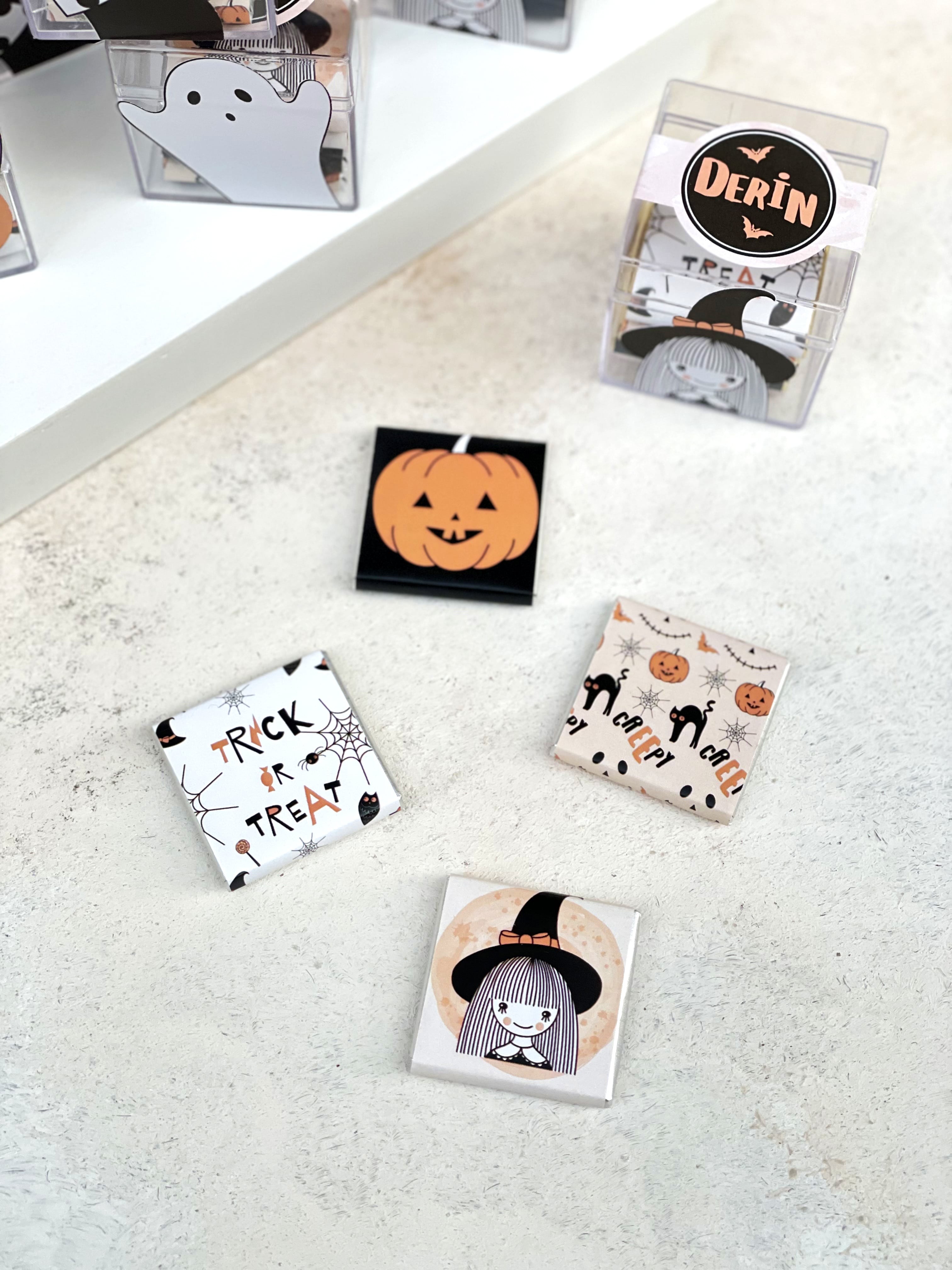 Halloween Mika Çikolata Küpü