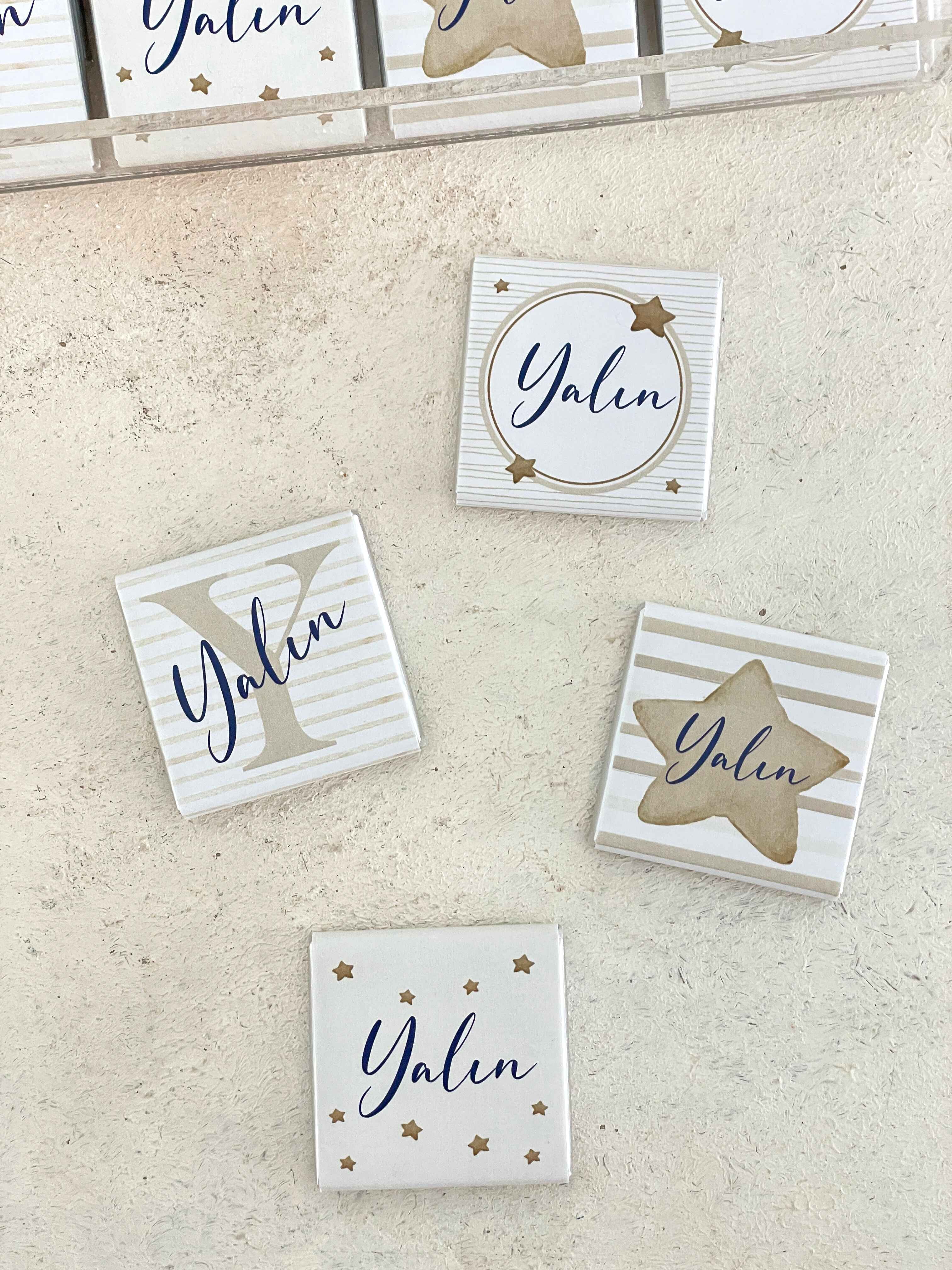Star Monogram Madlen Çikolata