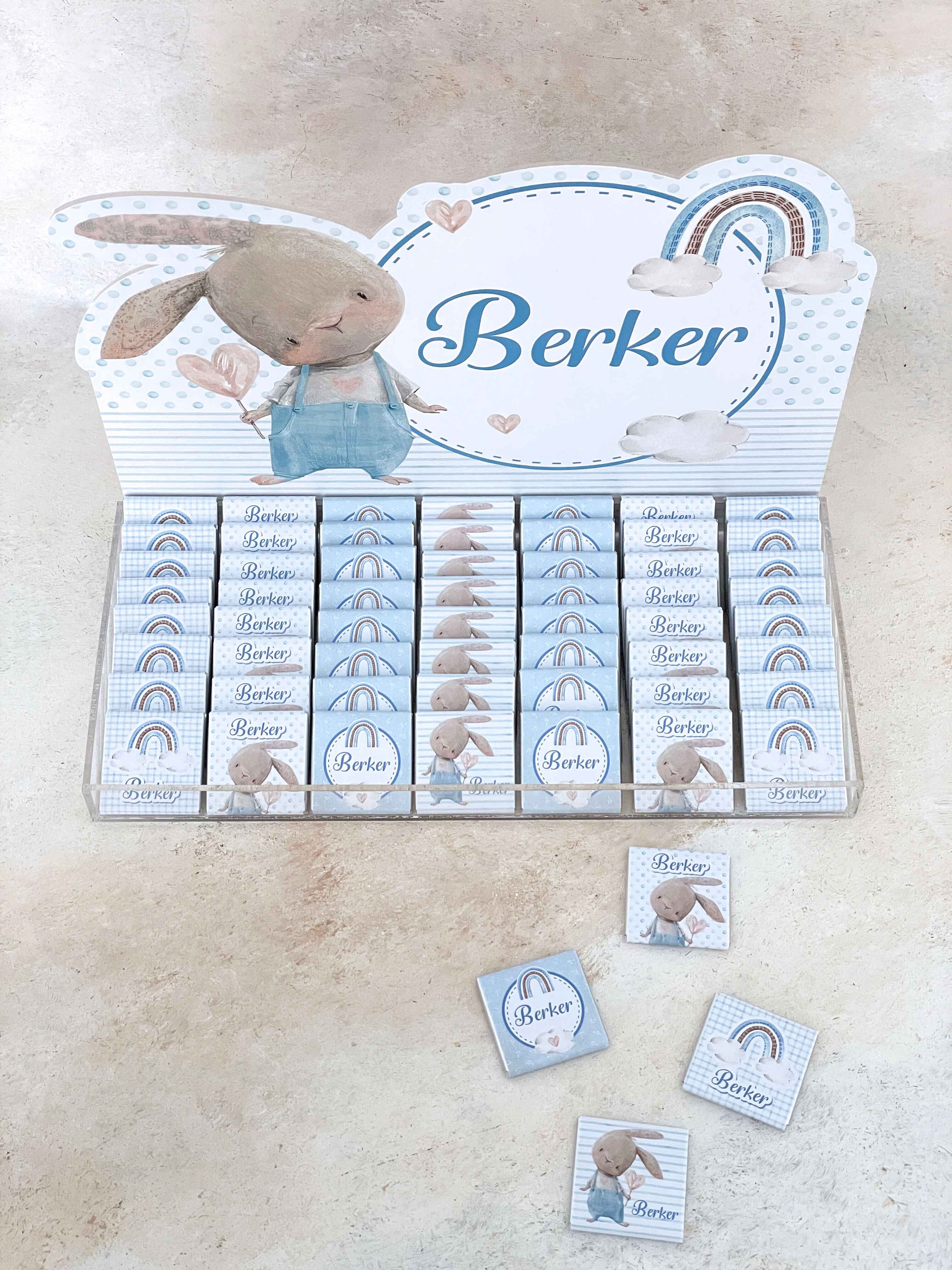 Little Bunny Blue Madlen Çikolata