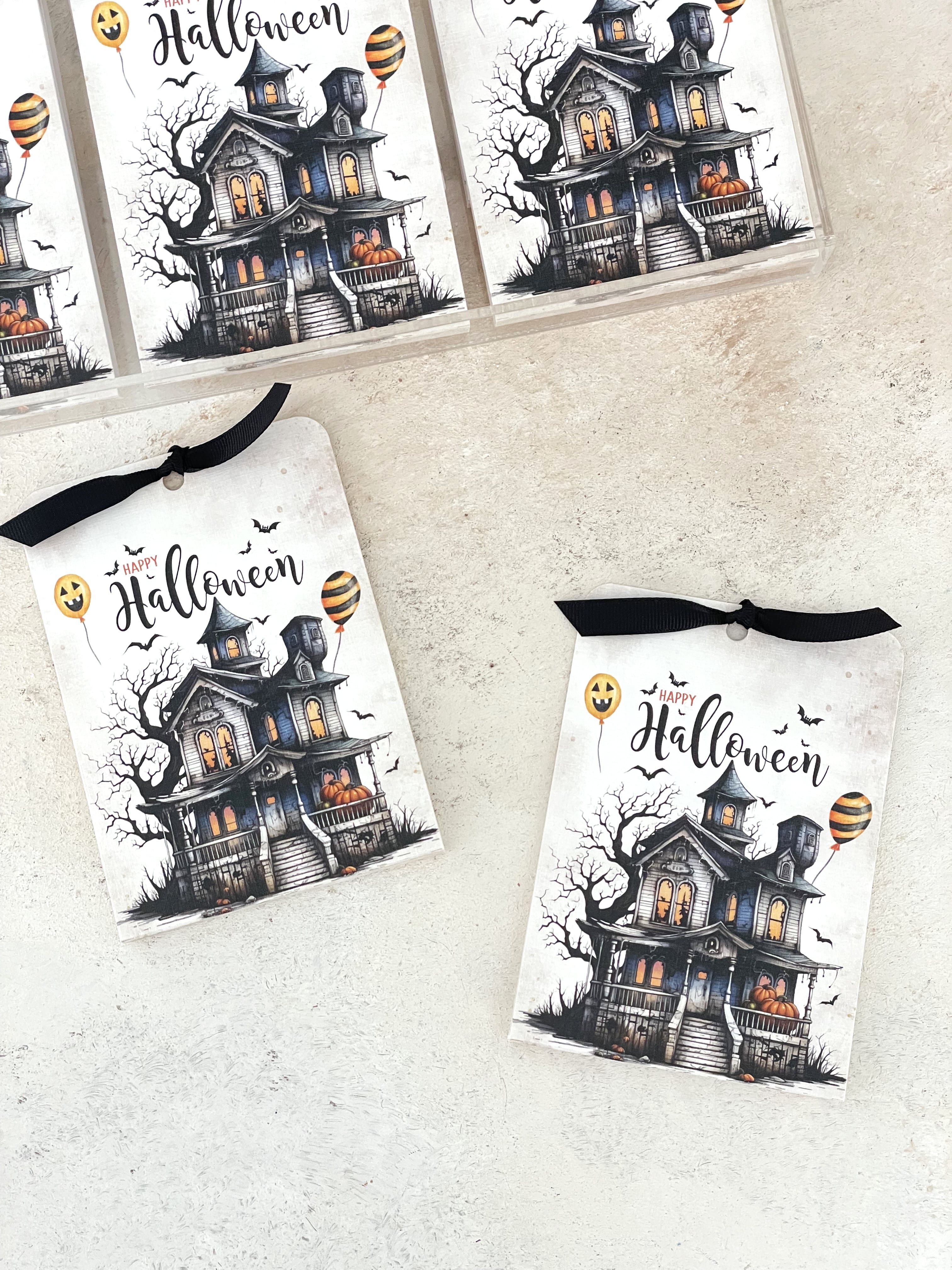 Gothic Halloween Pleksi Magnet ve Kılıfı