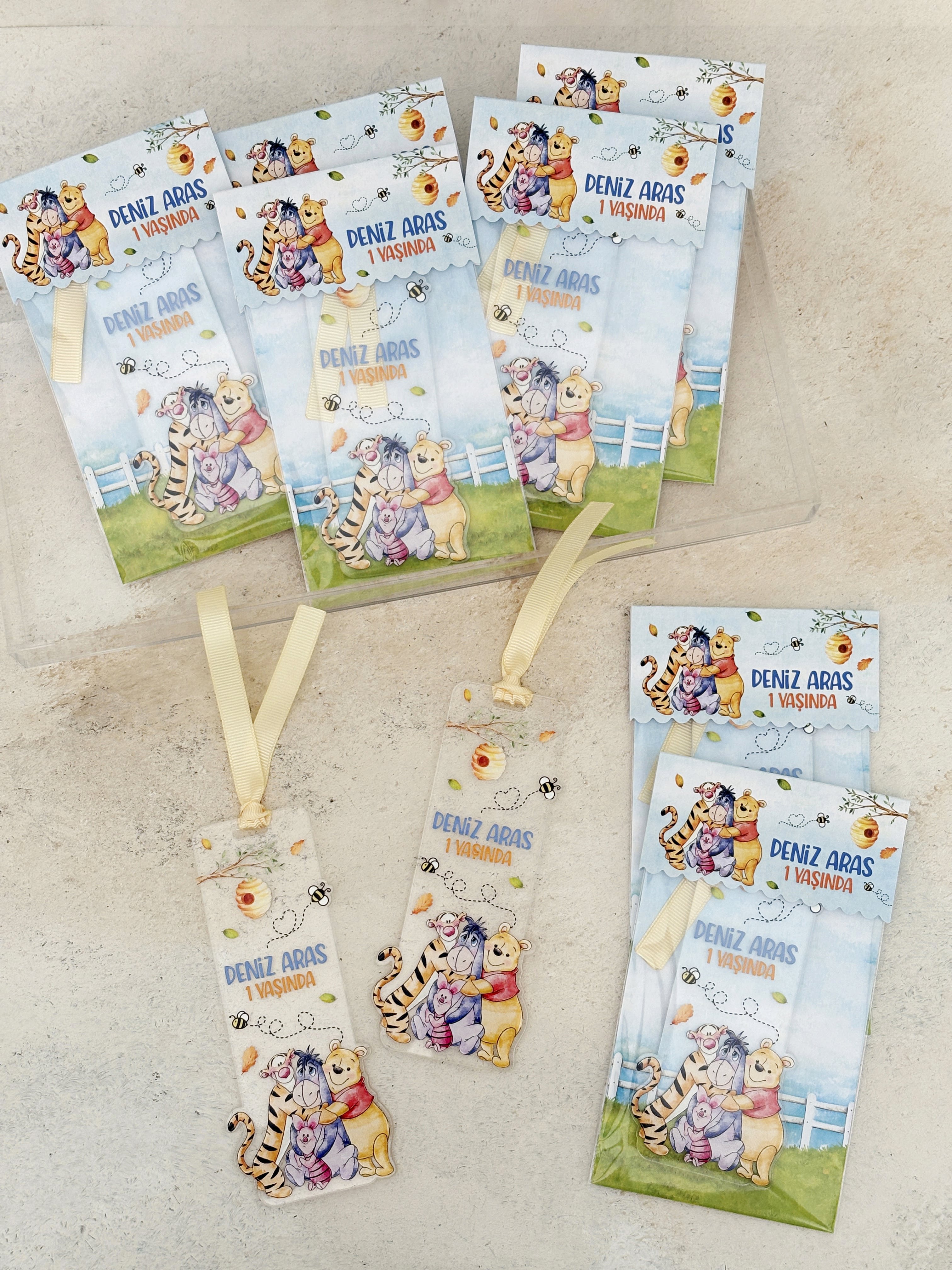 Winnie The Pooh & Friends Pleksi Kitap Ayracı