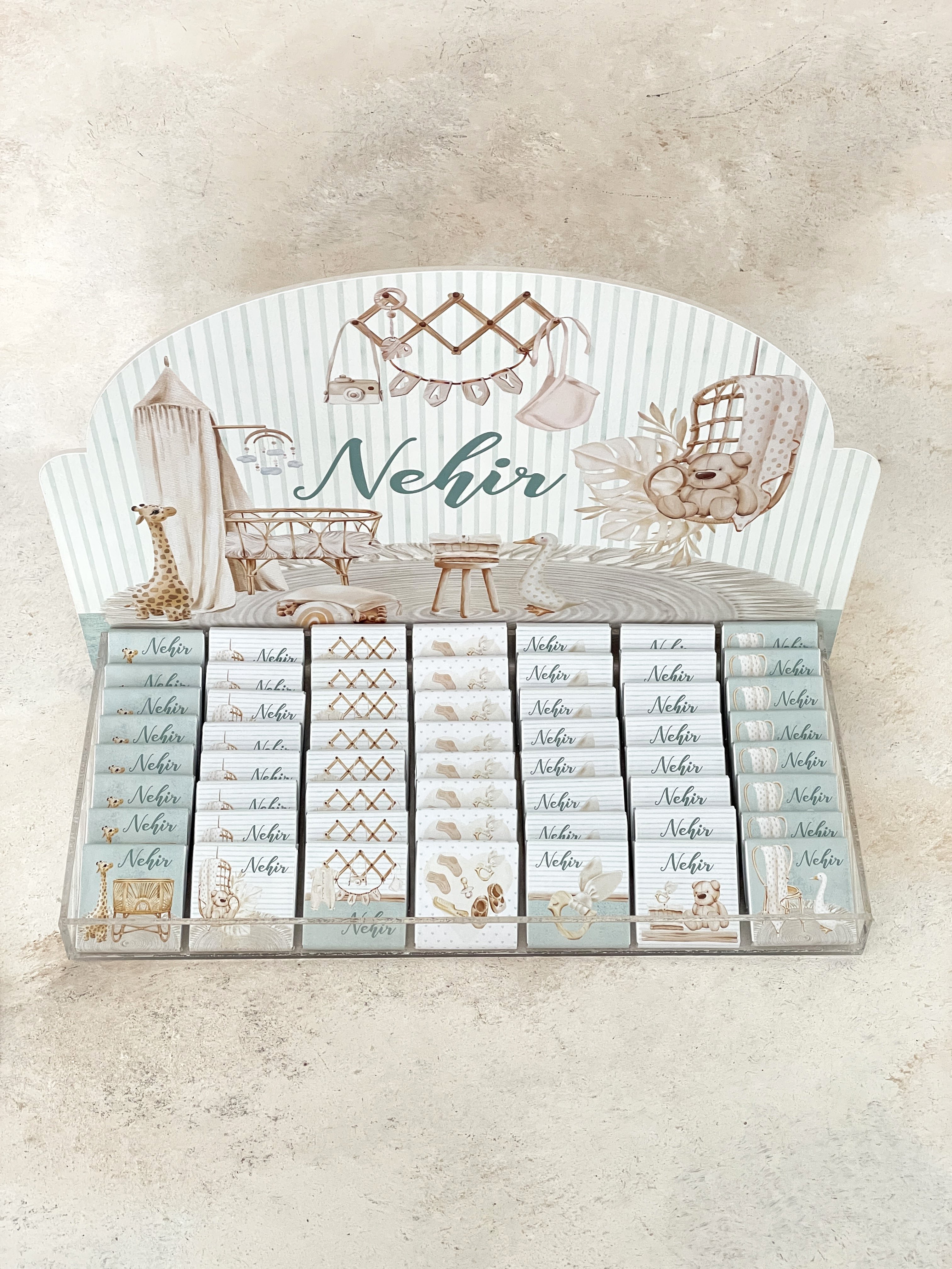Boho Baby Mint Madlen Çikolata