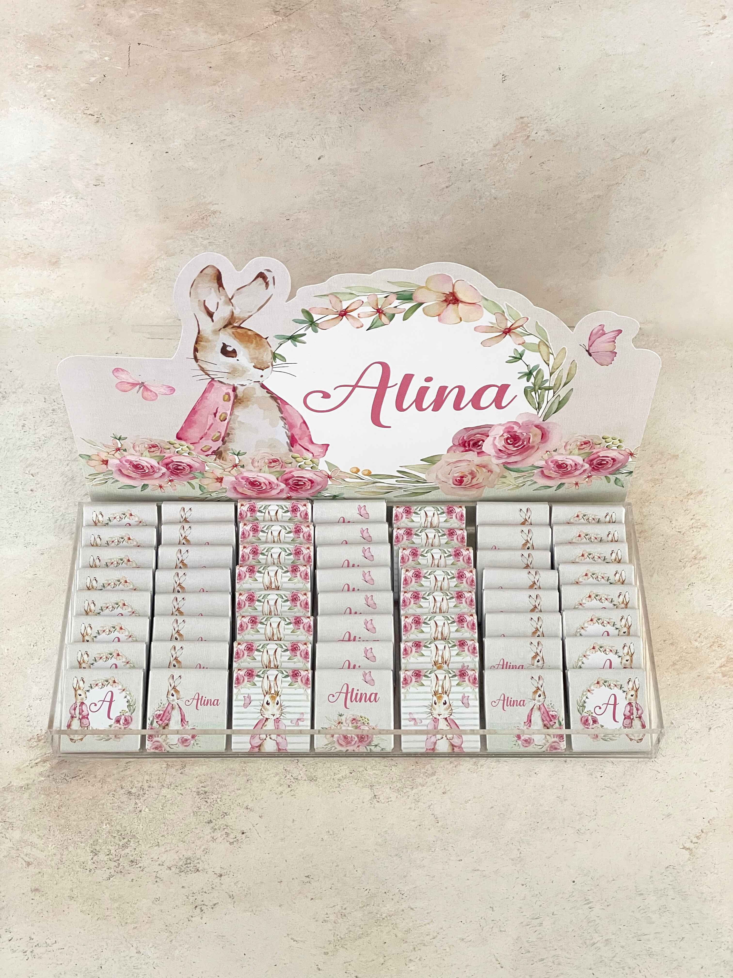 Peter Rabbit & Flowers Madlen Çikolata
