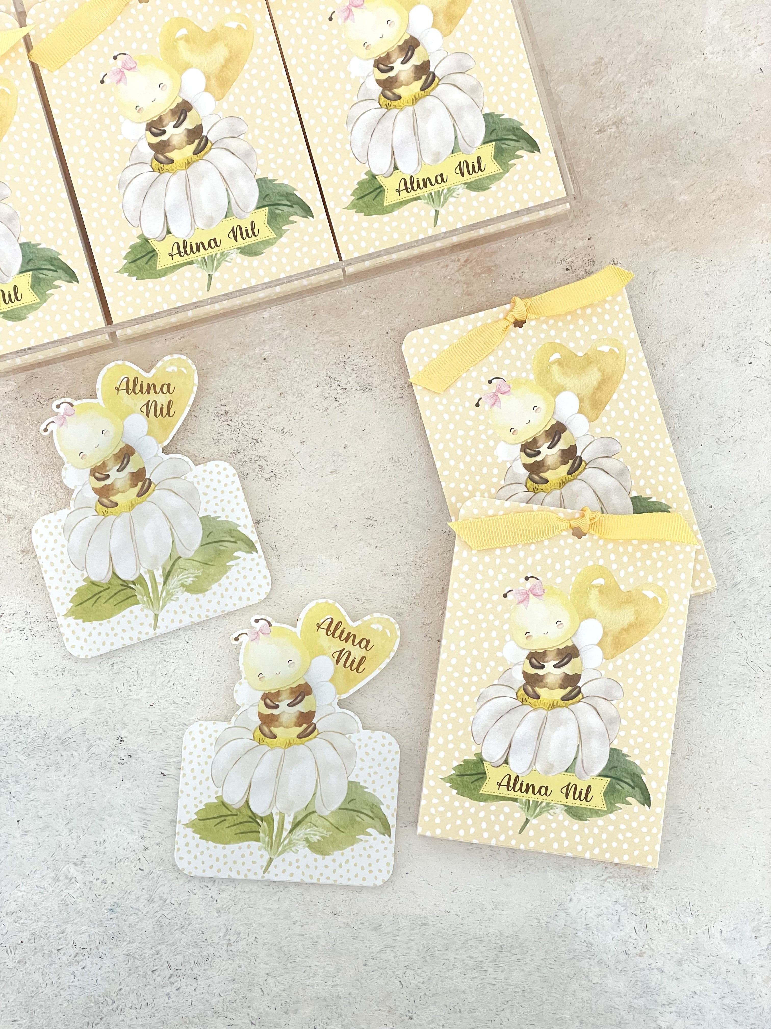 Honey Bee Pleksi Magnet ve Kılıfı