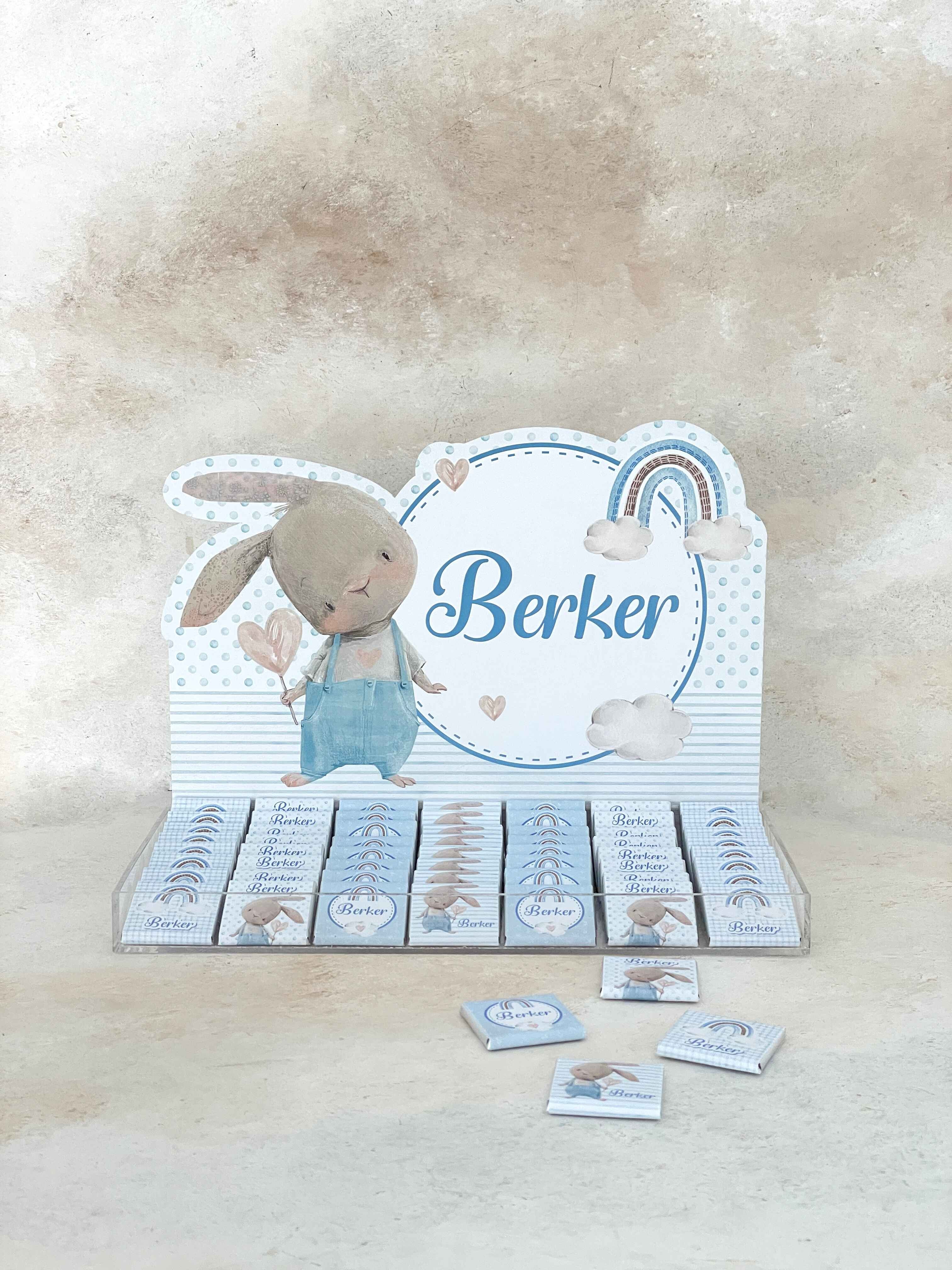 Little Bunny Blue Madlen Çikolata