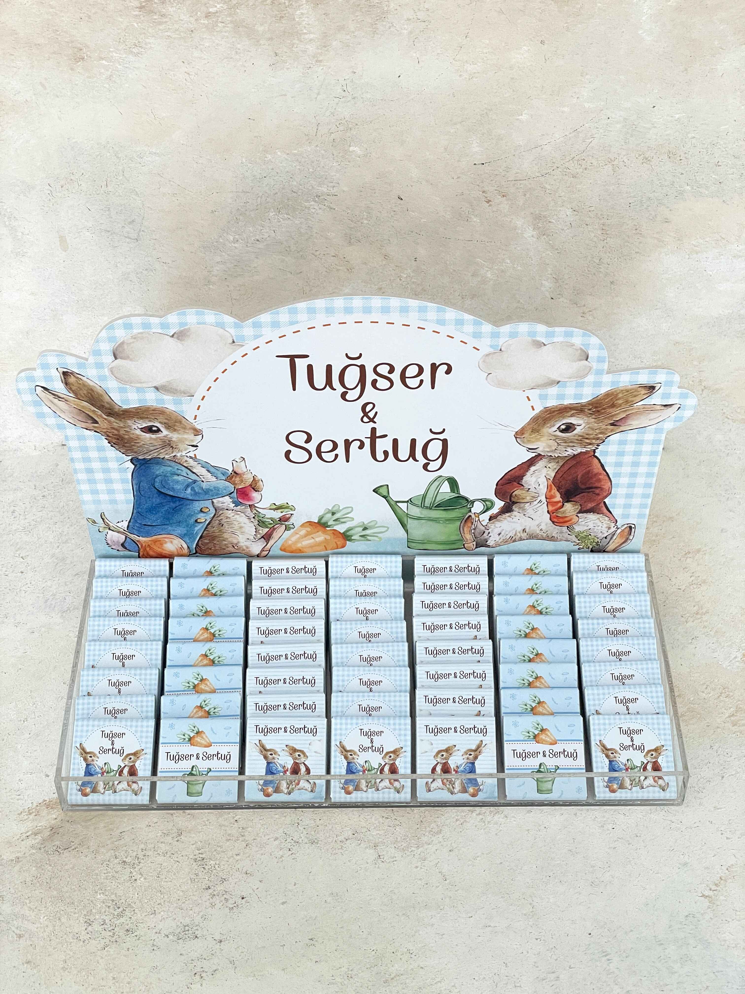 Peter Rabbit & Benjamin Bunny Madlen Çikolata