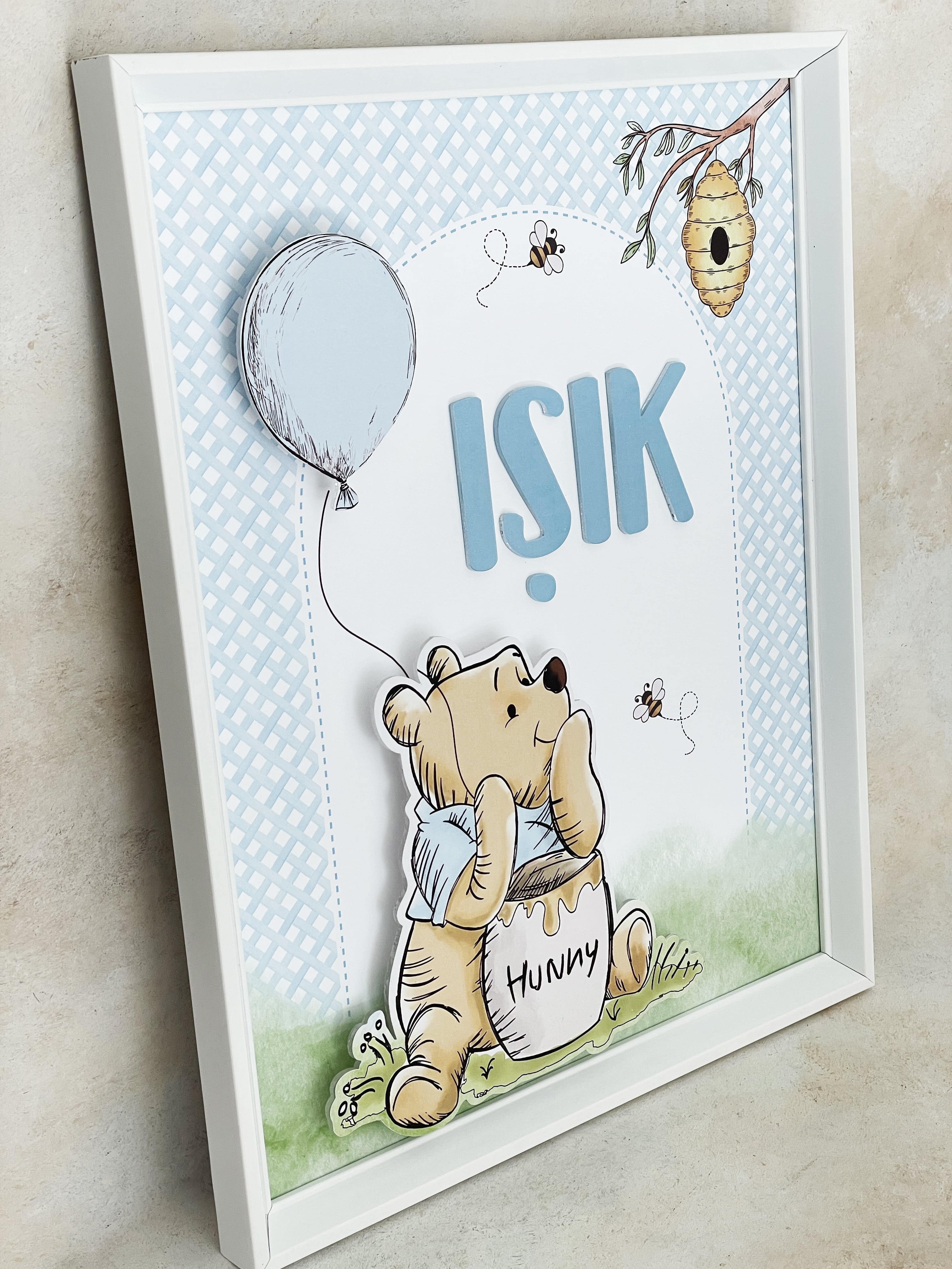 Winnie The Pooh Sketch Kapı Süsü