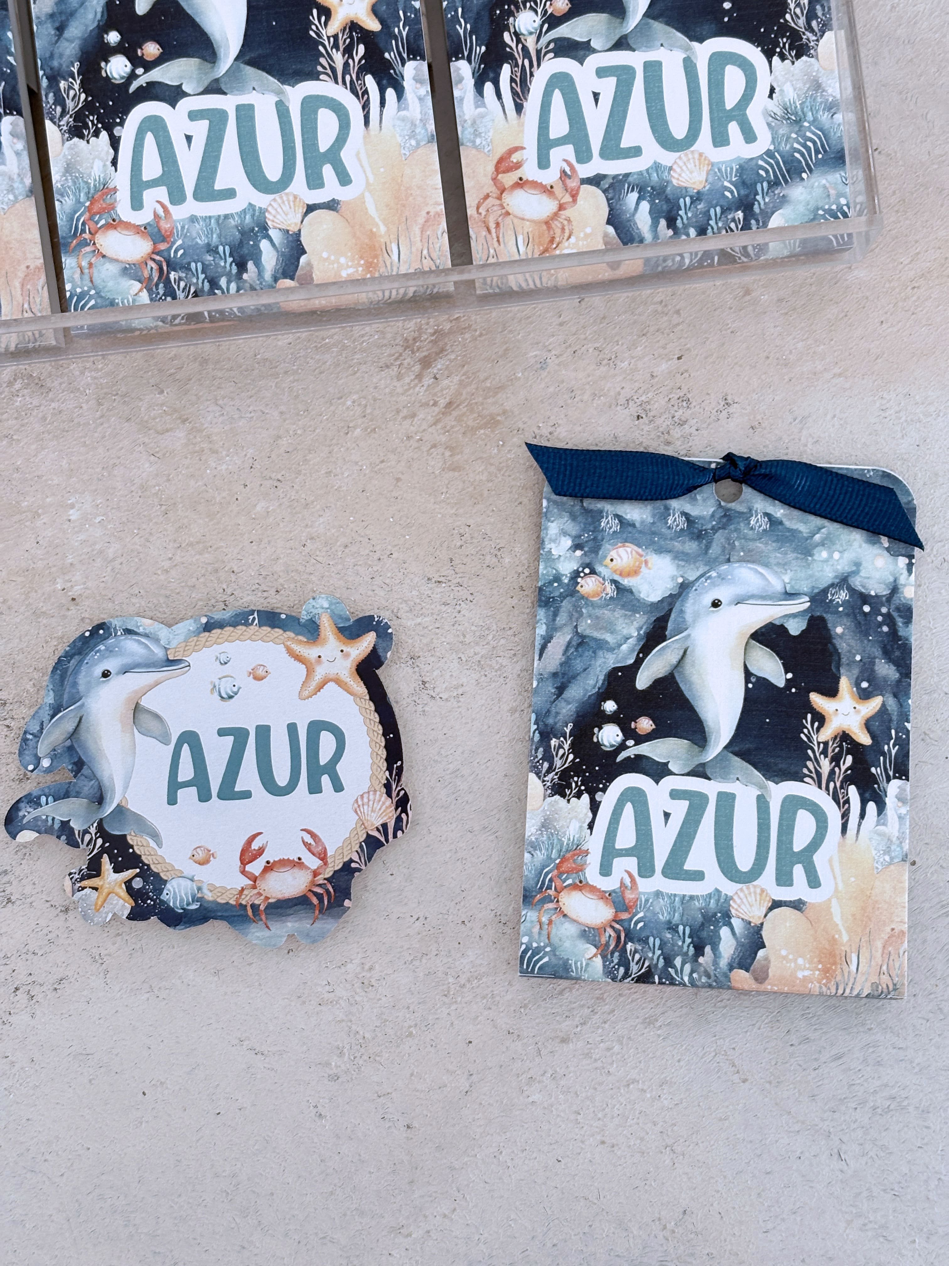 Ocean Cuties Pleksi Magnet ve Kılıfı