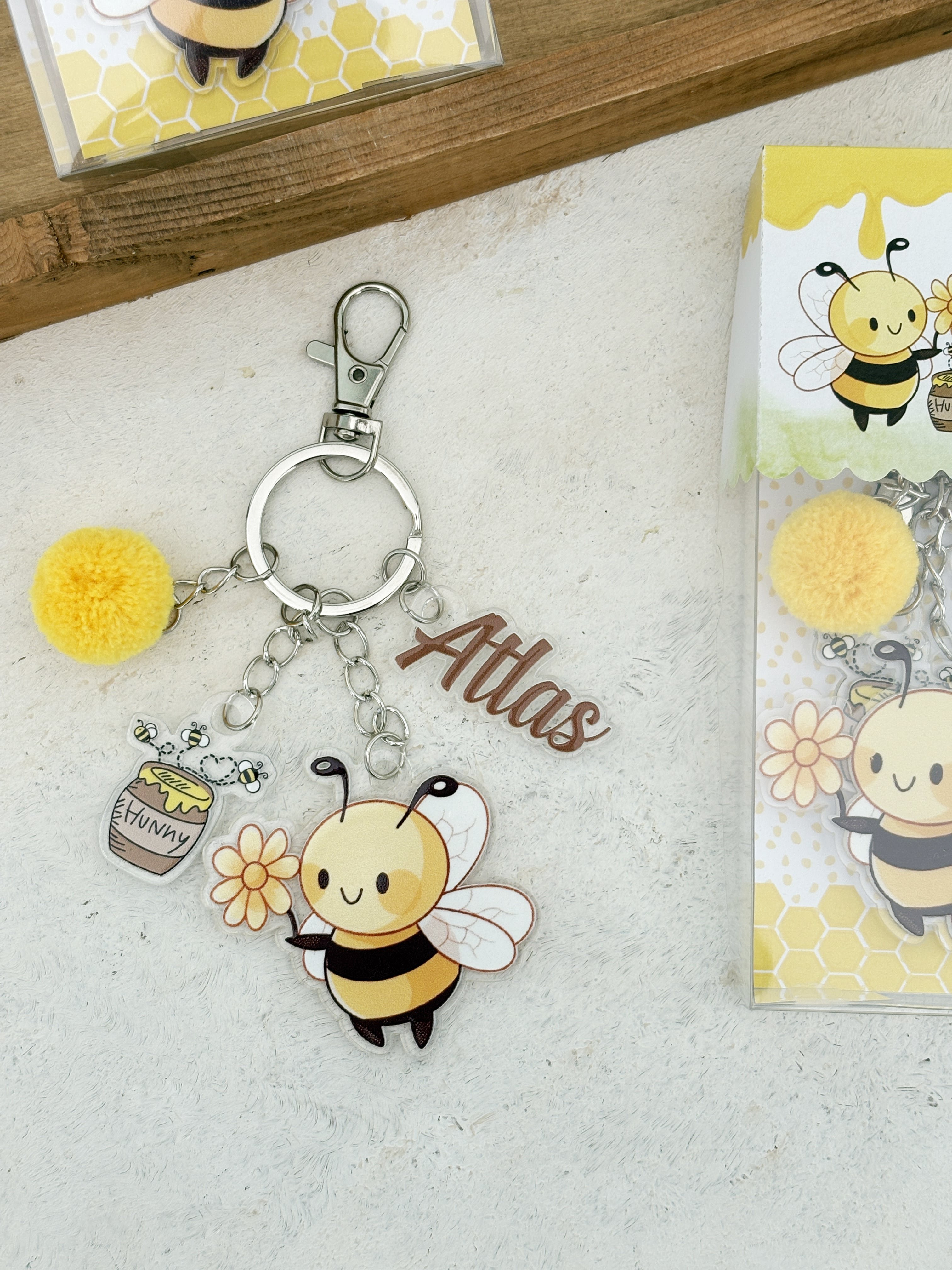 Little Bees Anahtarlık ve Kutusu