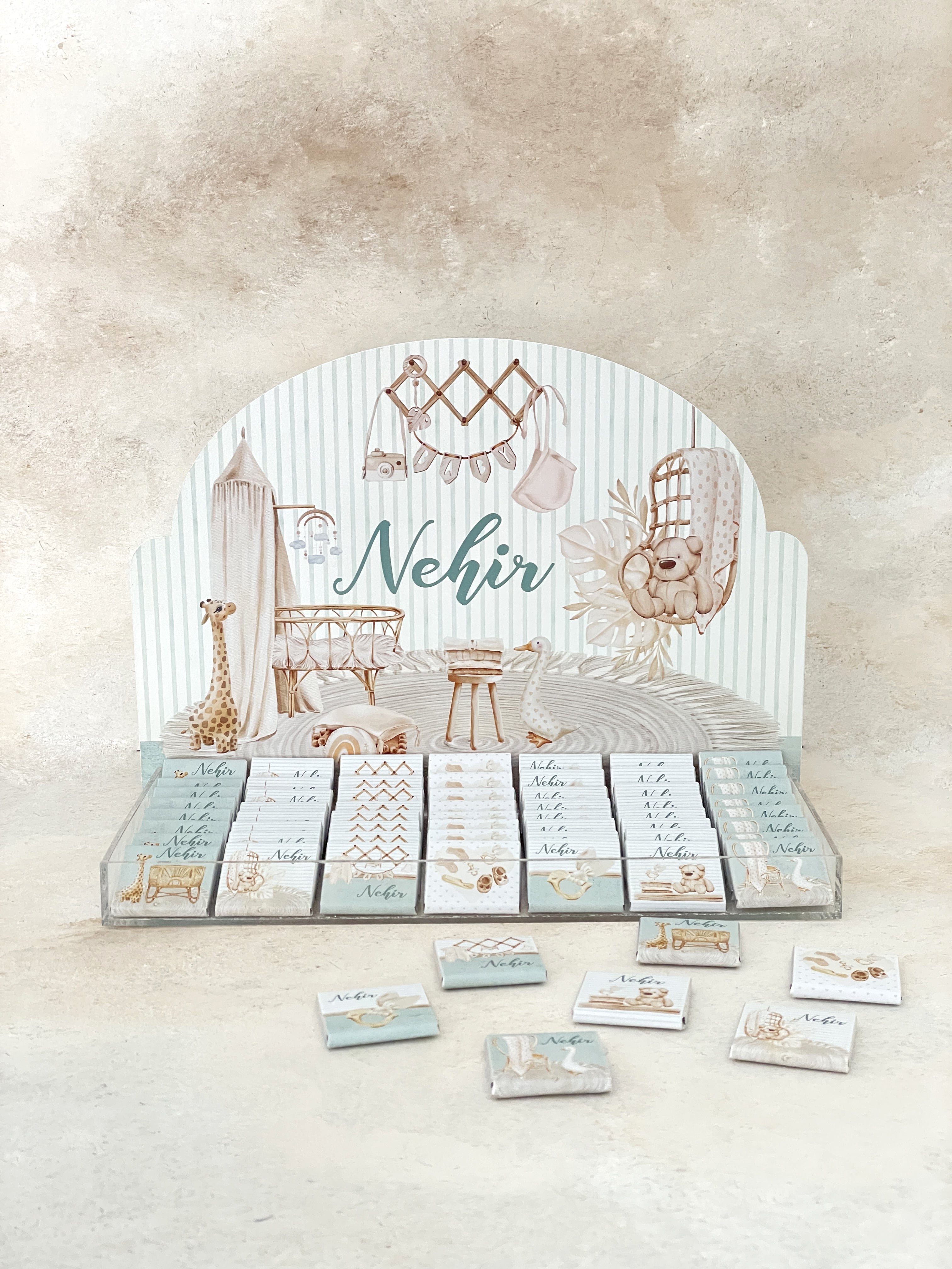 Boho Baby Mint Madlen Çikolata