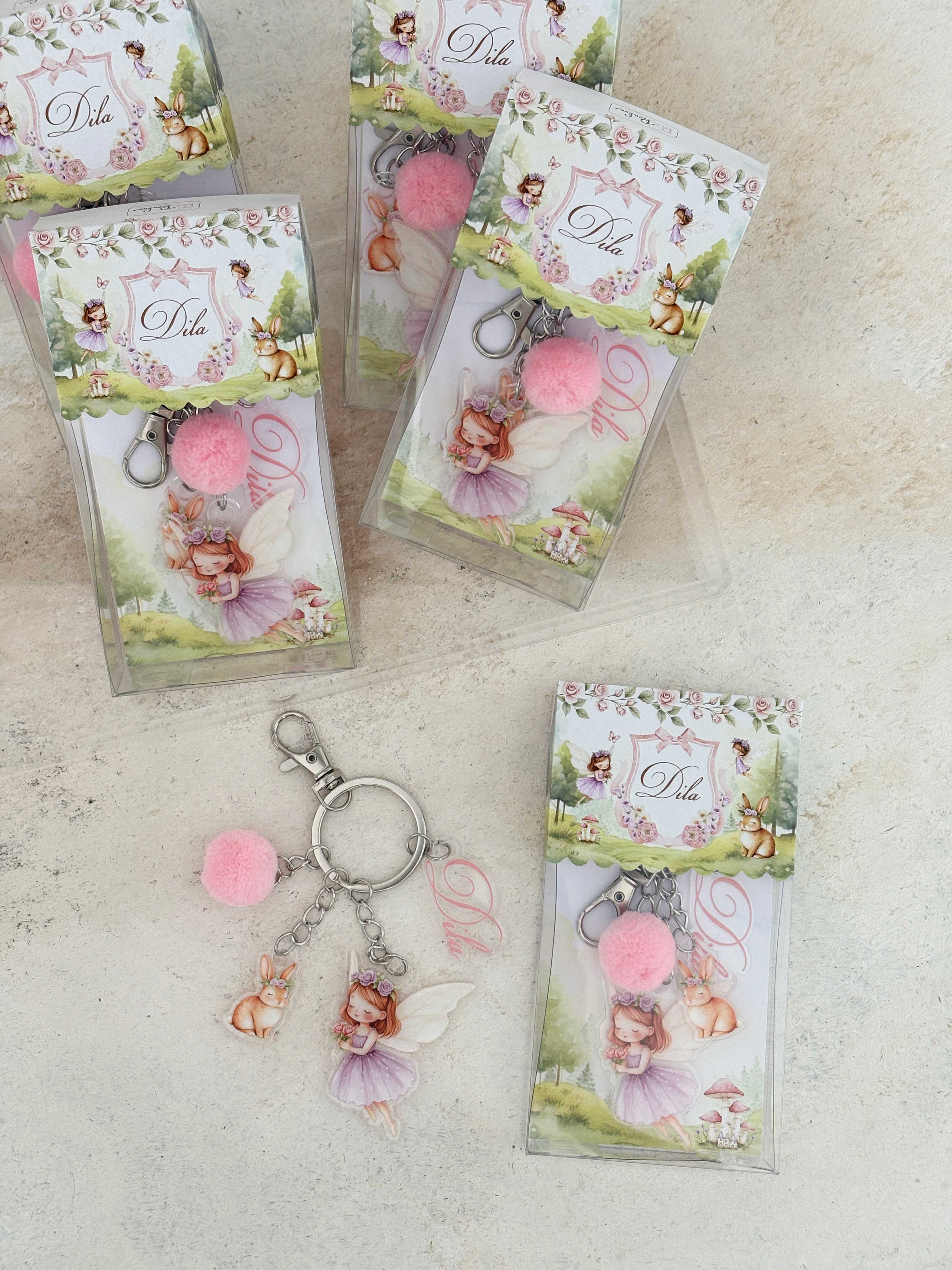 Magic Fairy Garden Anahtarlık ve Kutusu