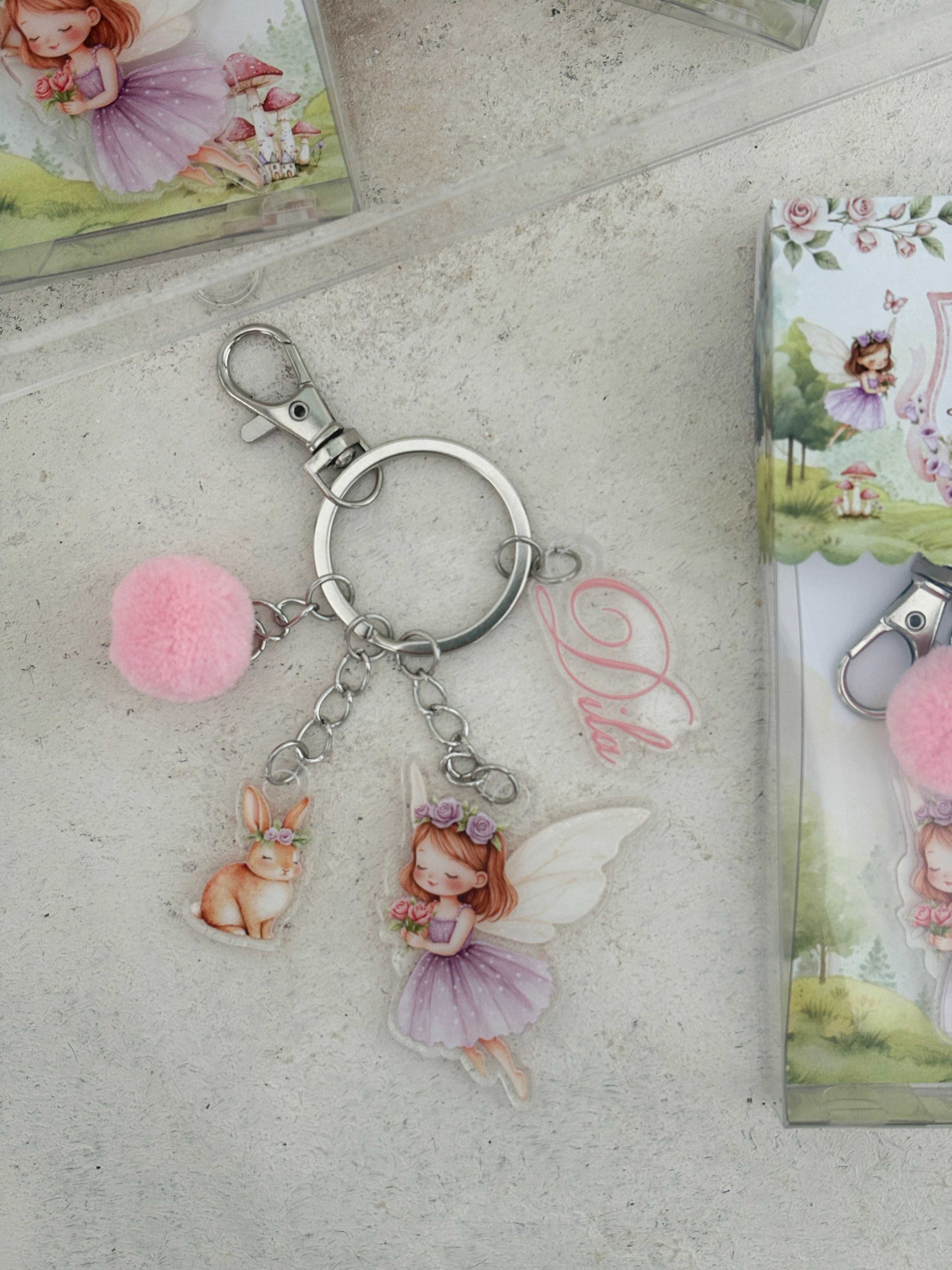 Magic Fairy Garden Anahtarlık ve Kutusu