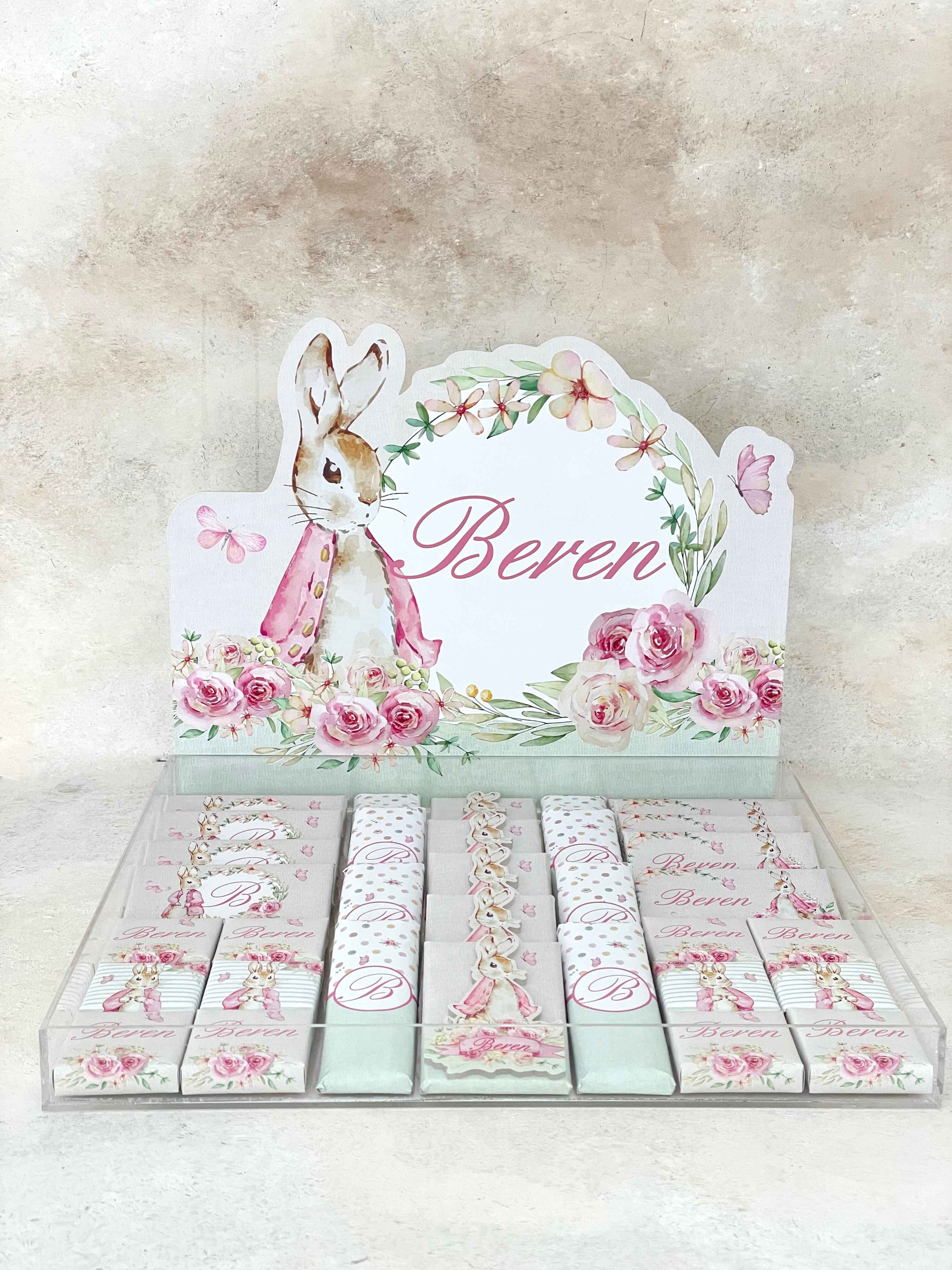 Peter Rabbit & Flowers Çikolata Seti