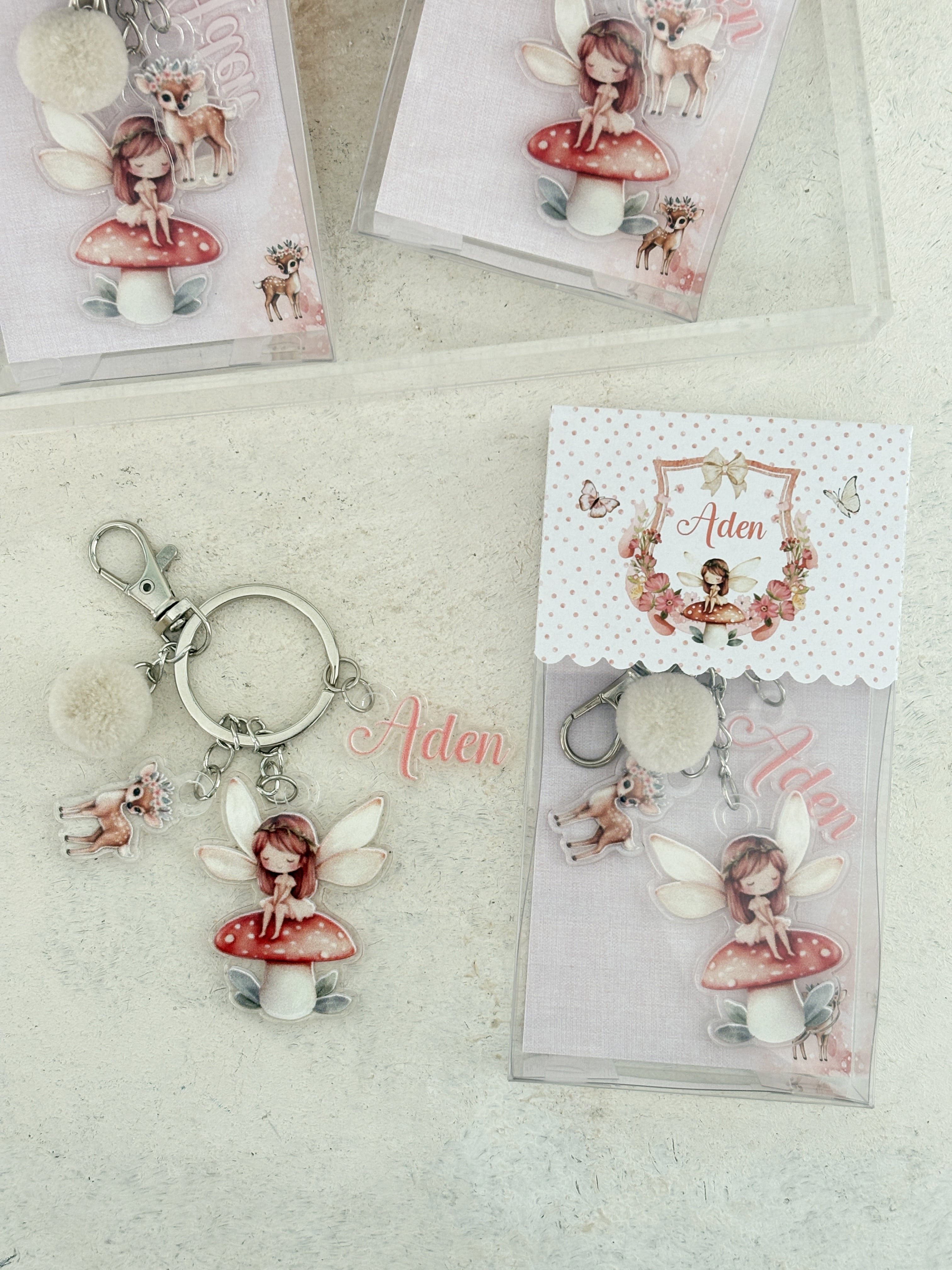 Fairy & Deer Anahtarlık ve Kutusu