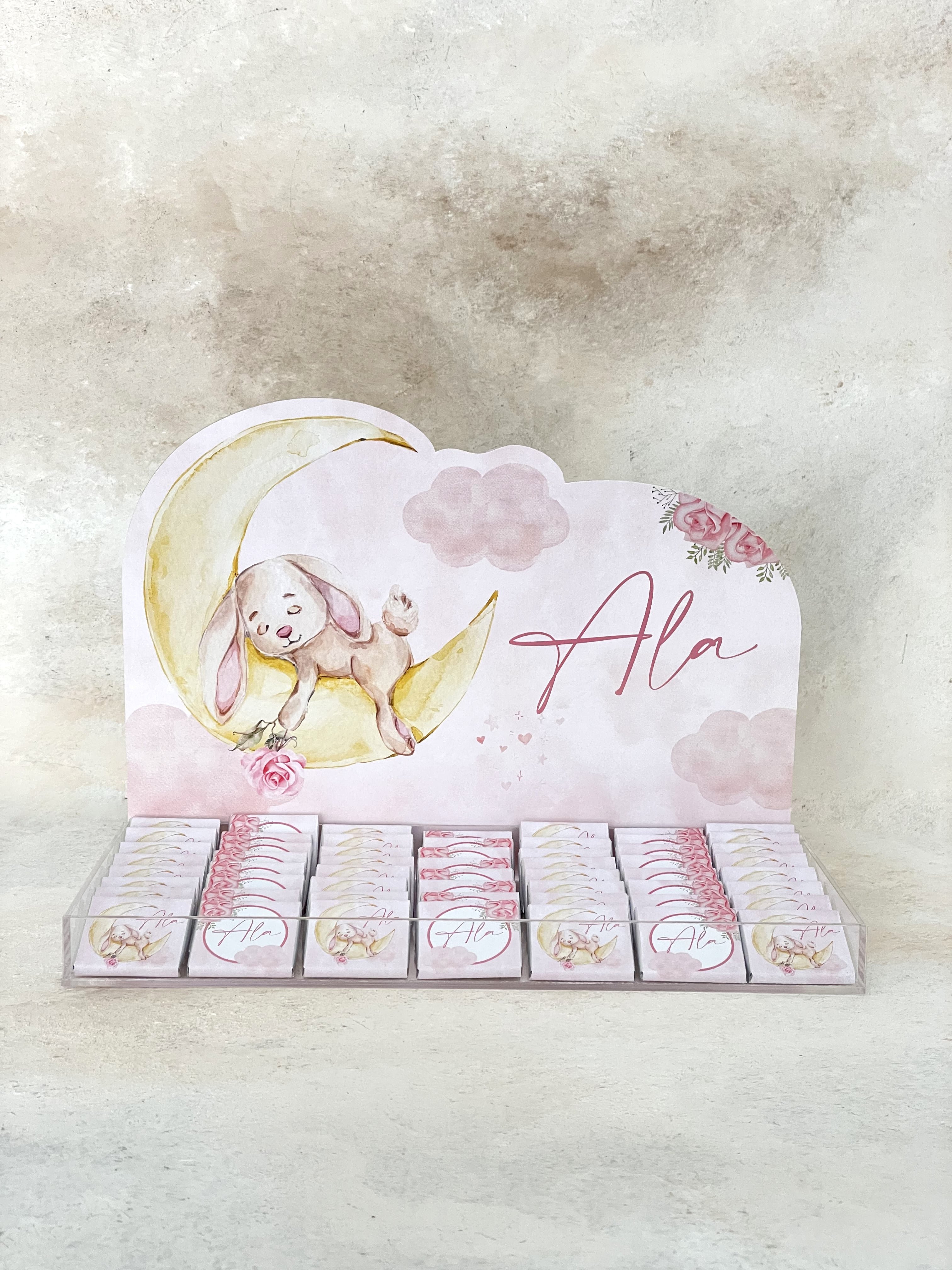 Bunny On The Moon Girl Madlen Çikolata