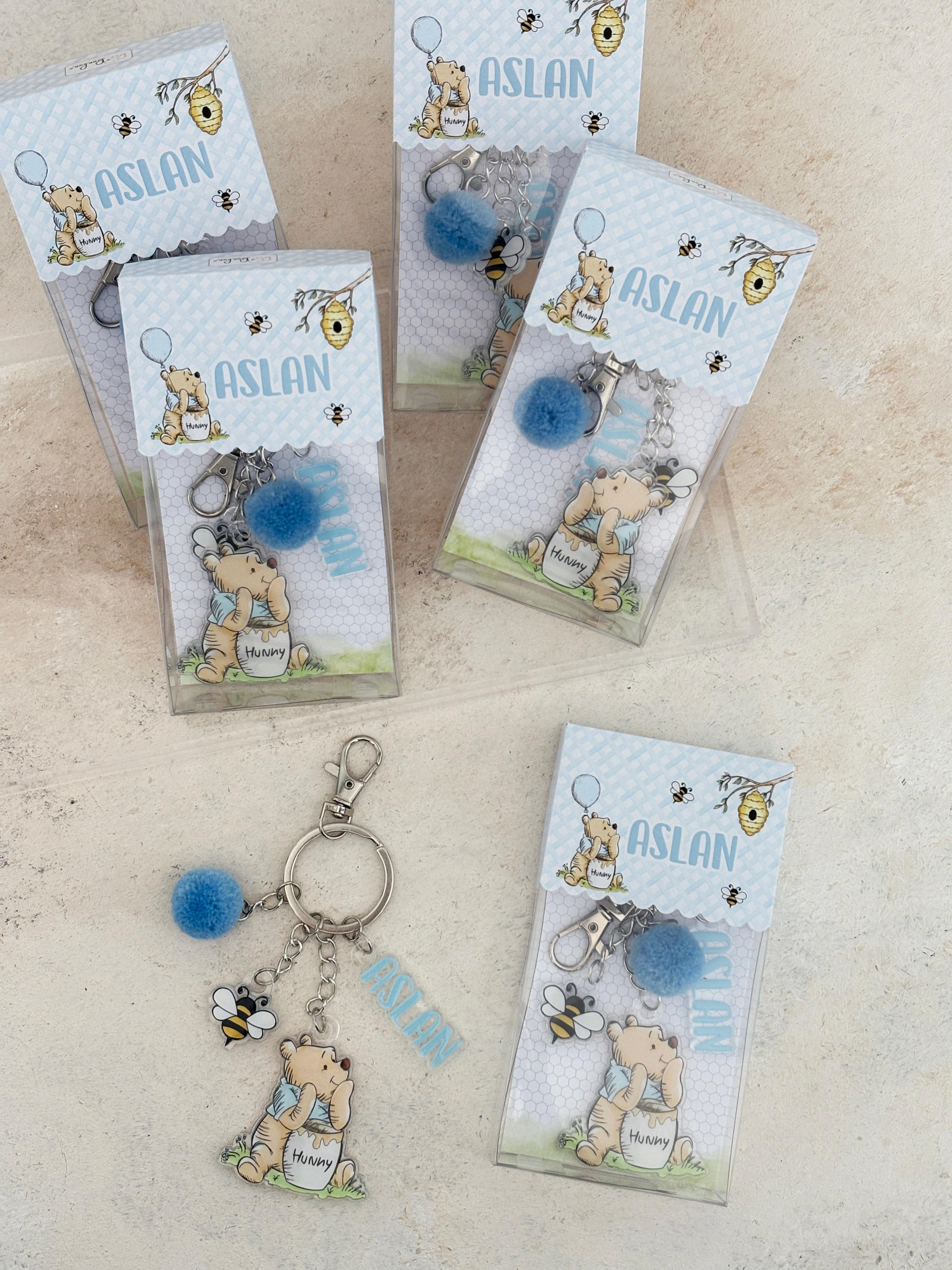 Winnie The Pooh Sketch Anahtarlık ve Kutusu