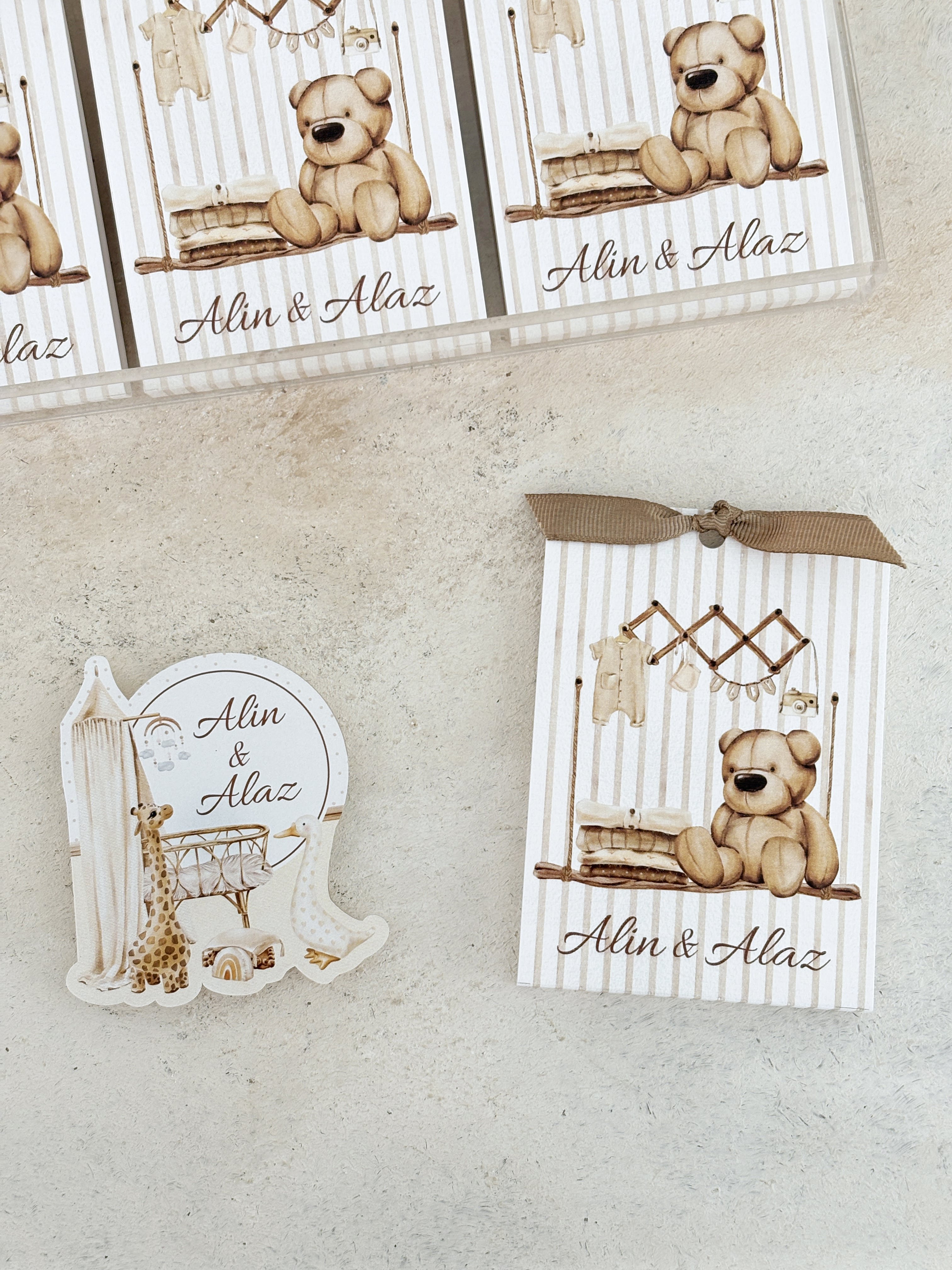 Boho Baby Pleksi Magnet ve Kılıfı