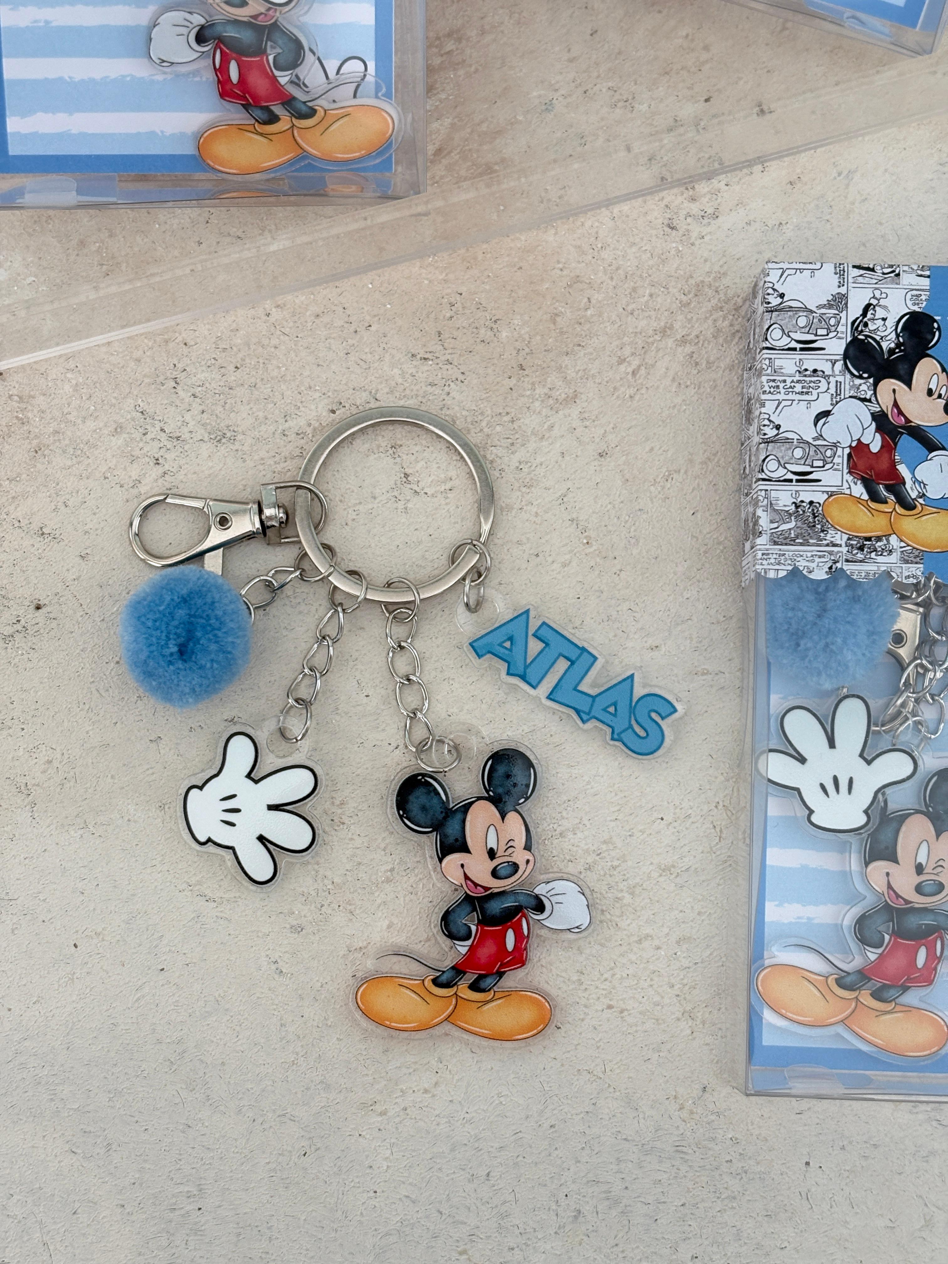 Mickey Mouse Anahtarlık ve Kutusu