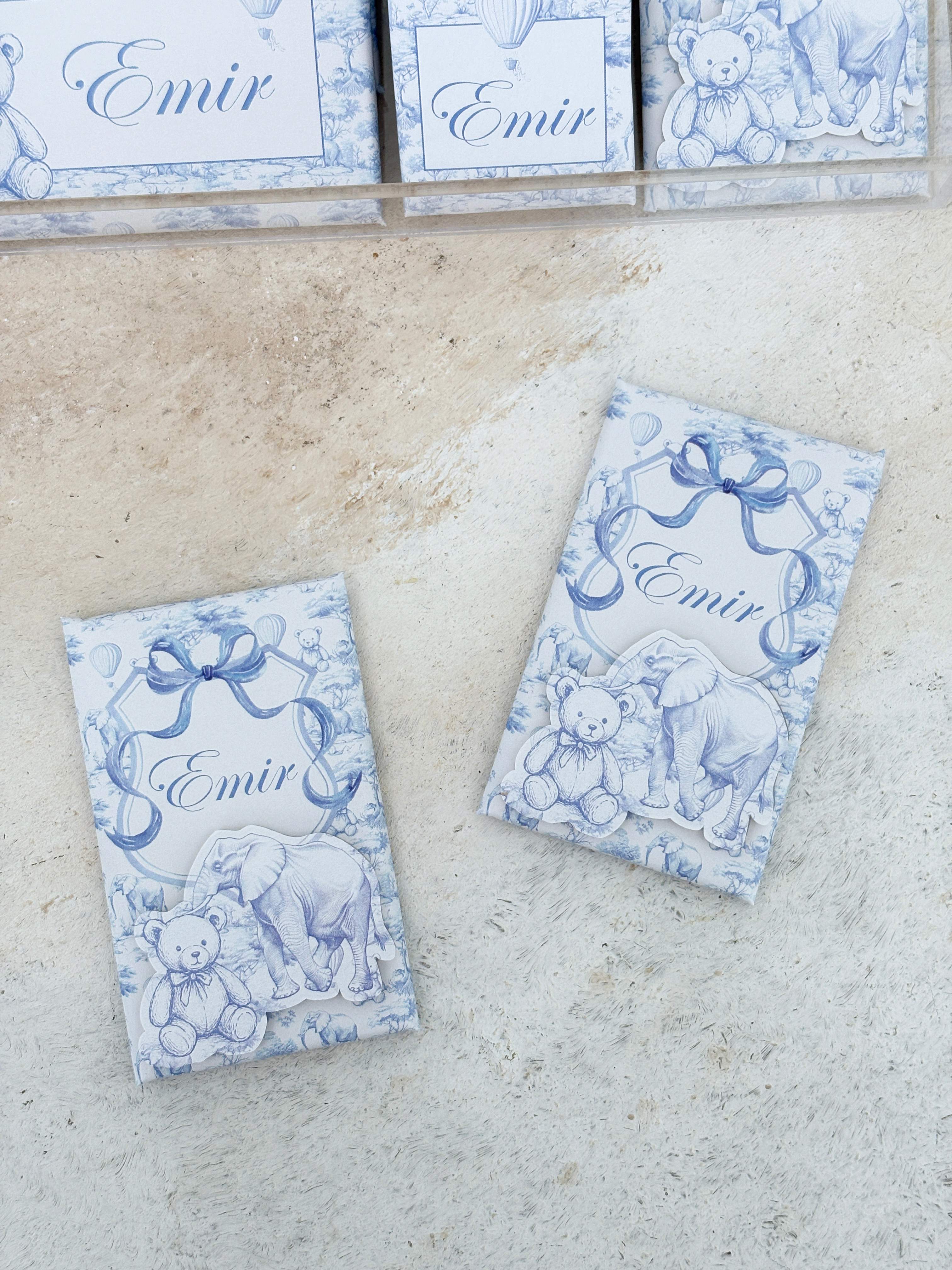 Chinoiserie Toile De Bear Çikolata Seti