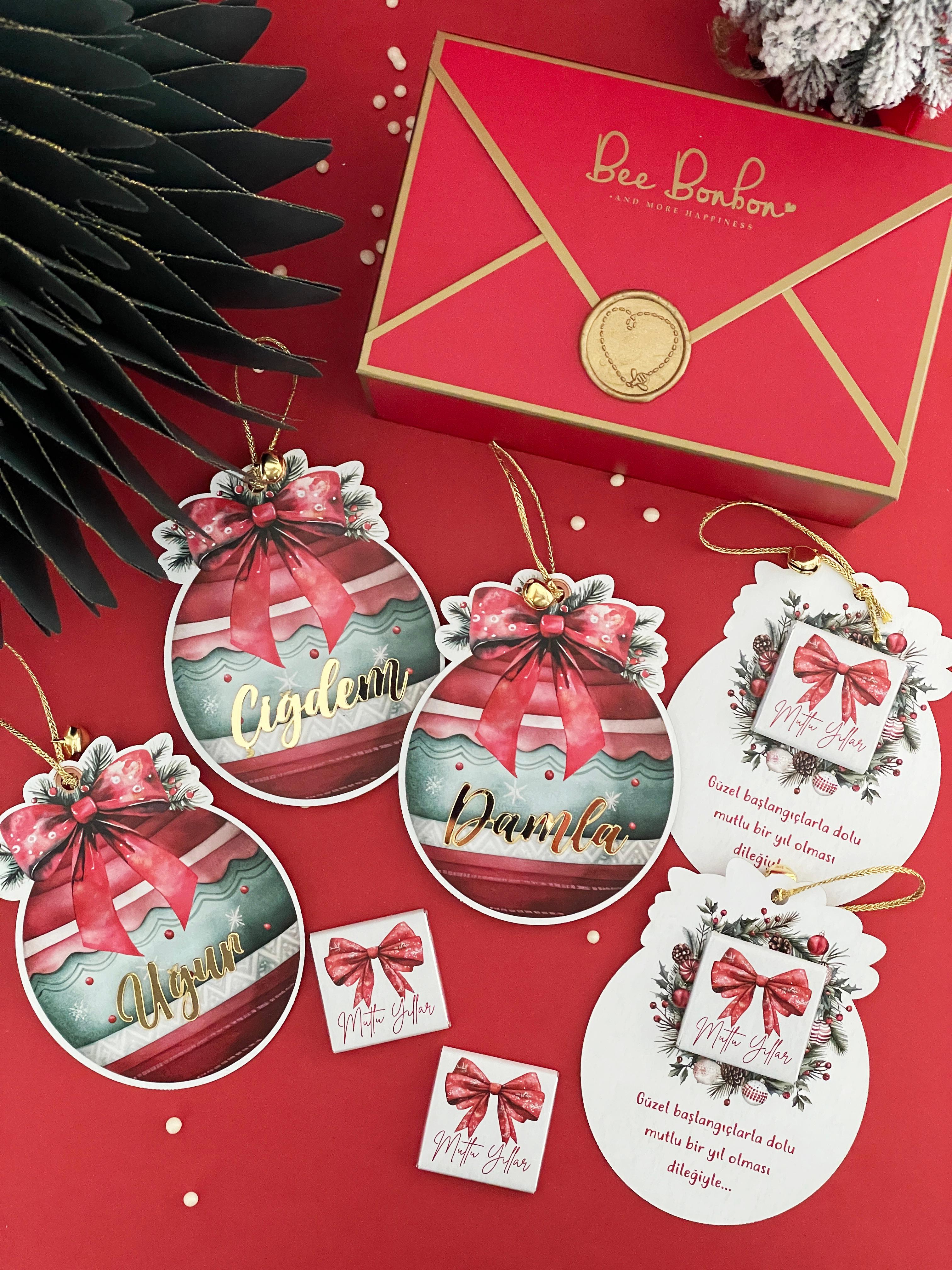 Ornaments Ağaç Süsü Çikolata Seti