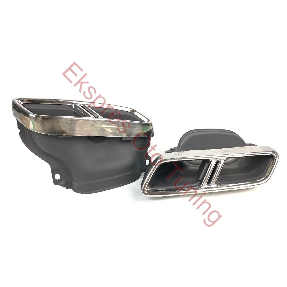 MERCEDES W222 Uyumlu S65 Tipi Krom Egzoz Ucu