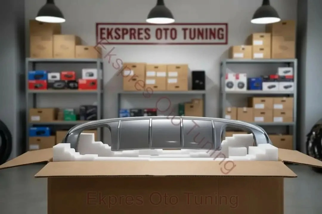 Audi A3 S-Line Sedan Difüzör (2016+ Uyumlu – S3 Görünüm)