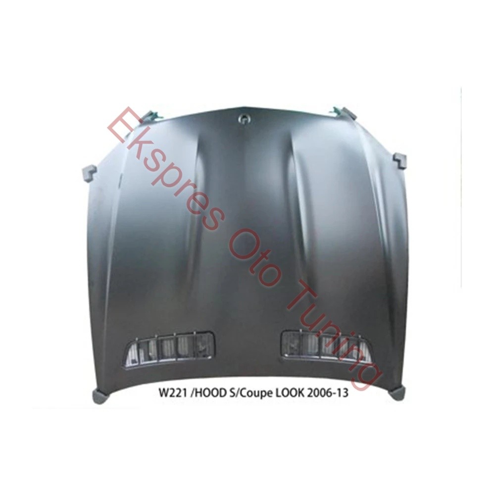 MERCEDES W221 S CLASS GT GÖRÜNÜM ALÜMİNYUM KAPUT