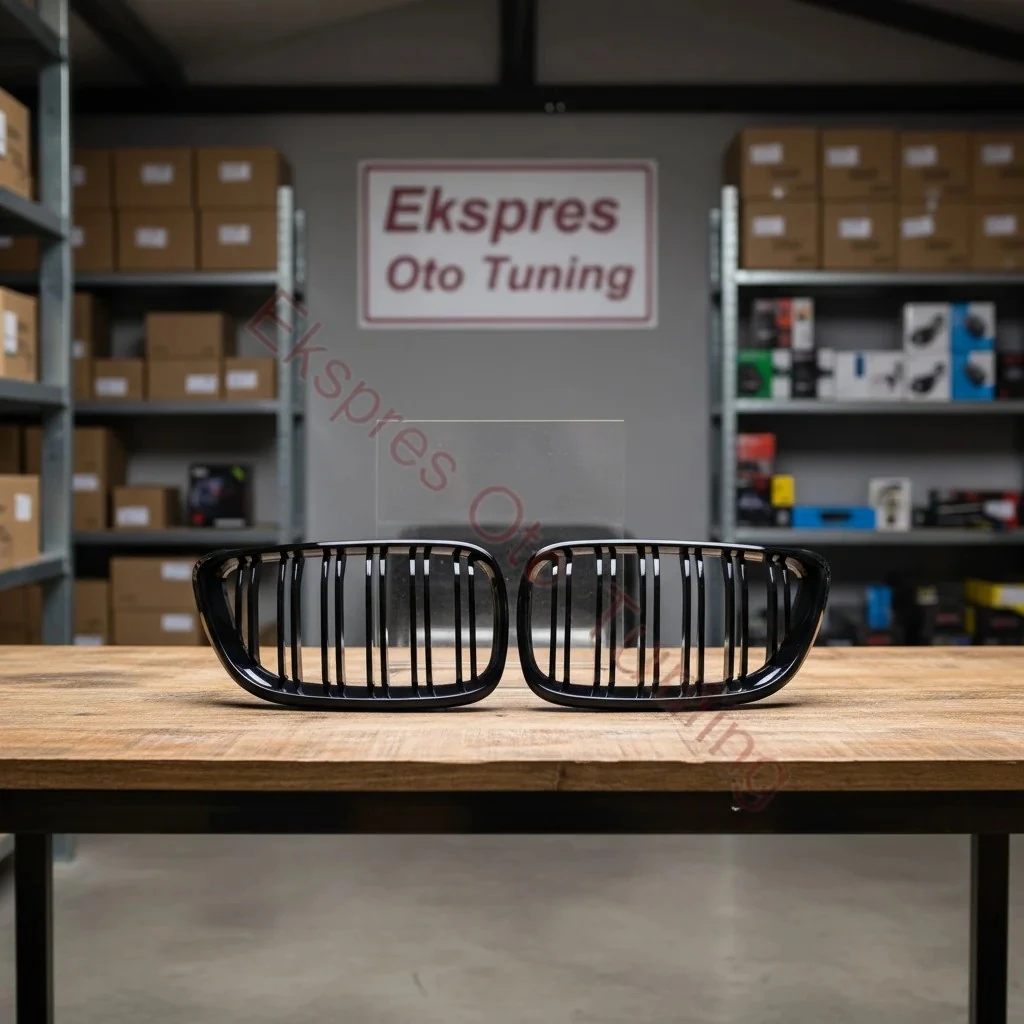 Bmw 2 Serisi Panjur Seti (F22 Uyumlu – M2 Görünüm – Parlak Siyah)